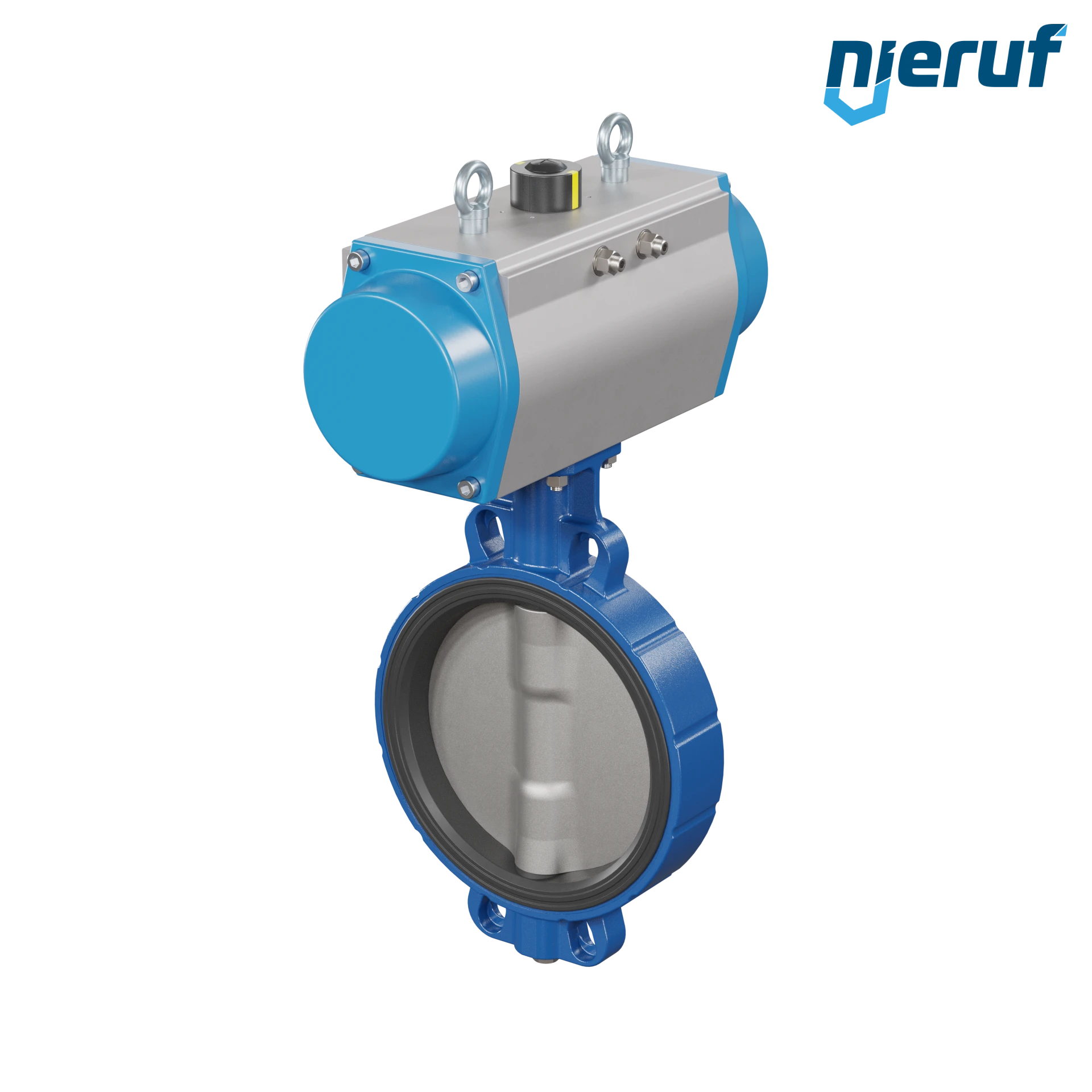 Butterfly valve DN 250 AK01 EPDM DVGW drinking water, WRAS, ACS, W270 pneumatic actuator single acting normally closed