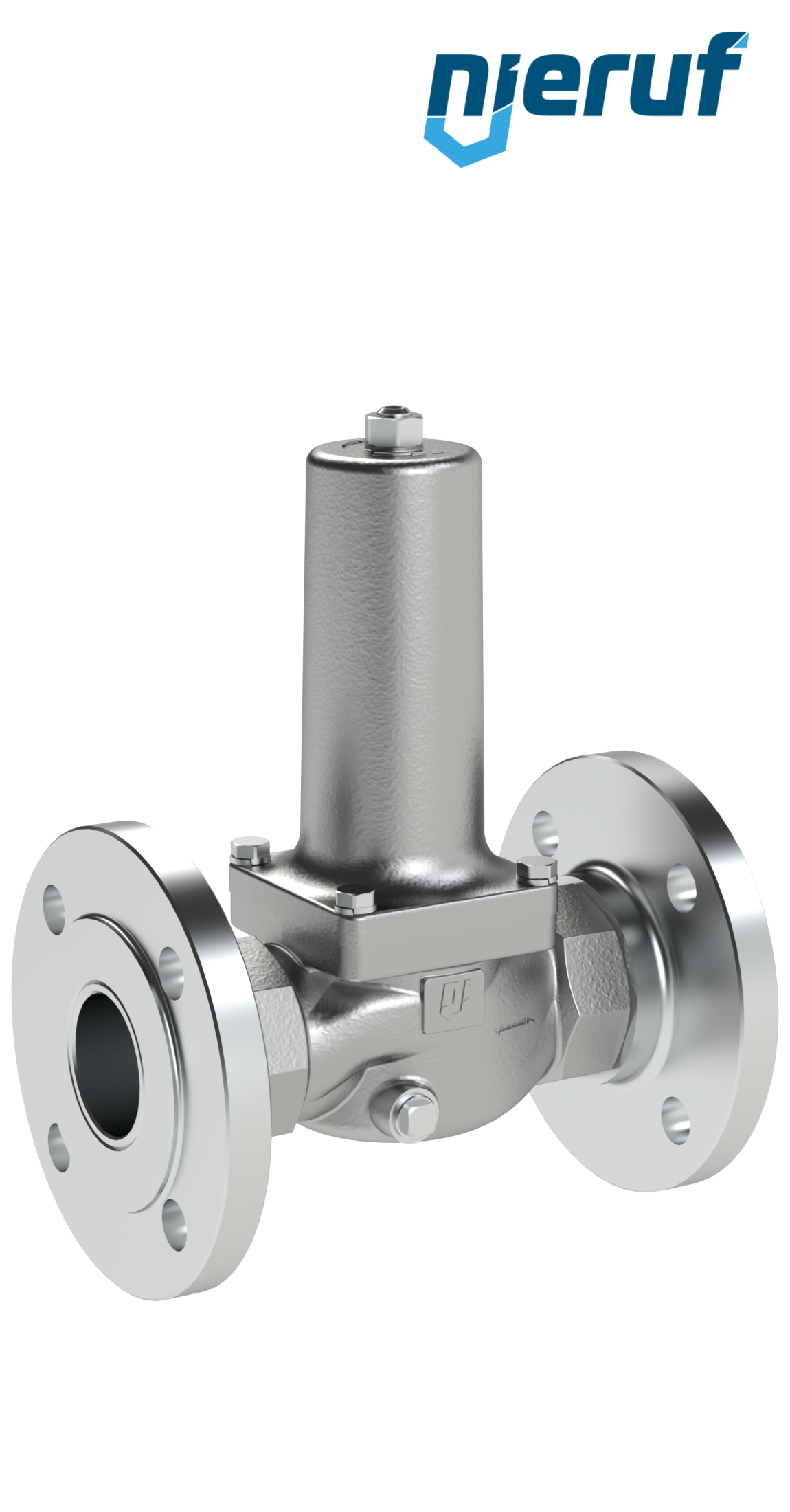 steam pressure reducing valve ANSI DN40 type DM22 stainless steel PTFE / EPDM / FEPM 4.0 - 10.0 bar