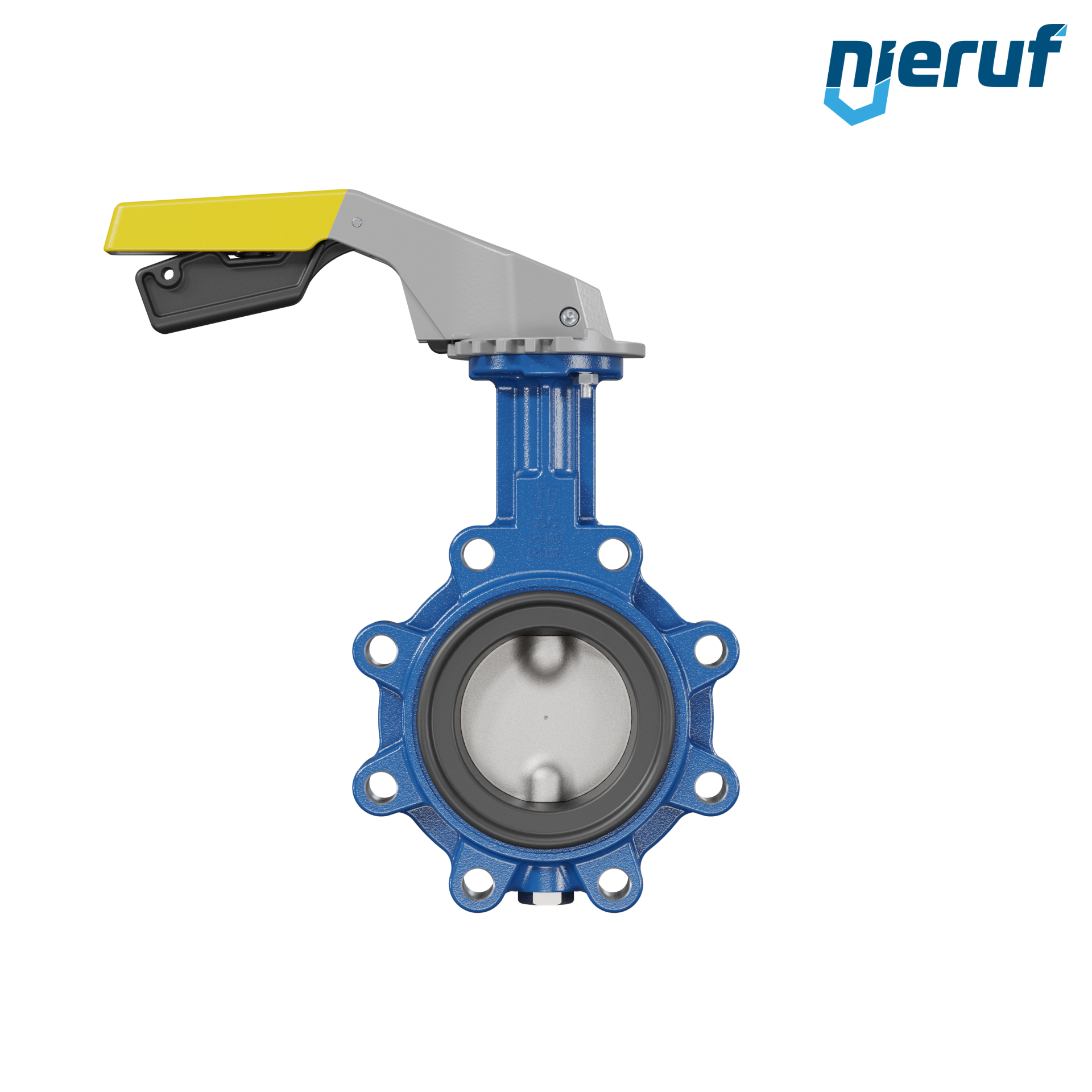 Butterfly valve AK02 DN 80 PN10-PN16 DVGW-gas