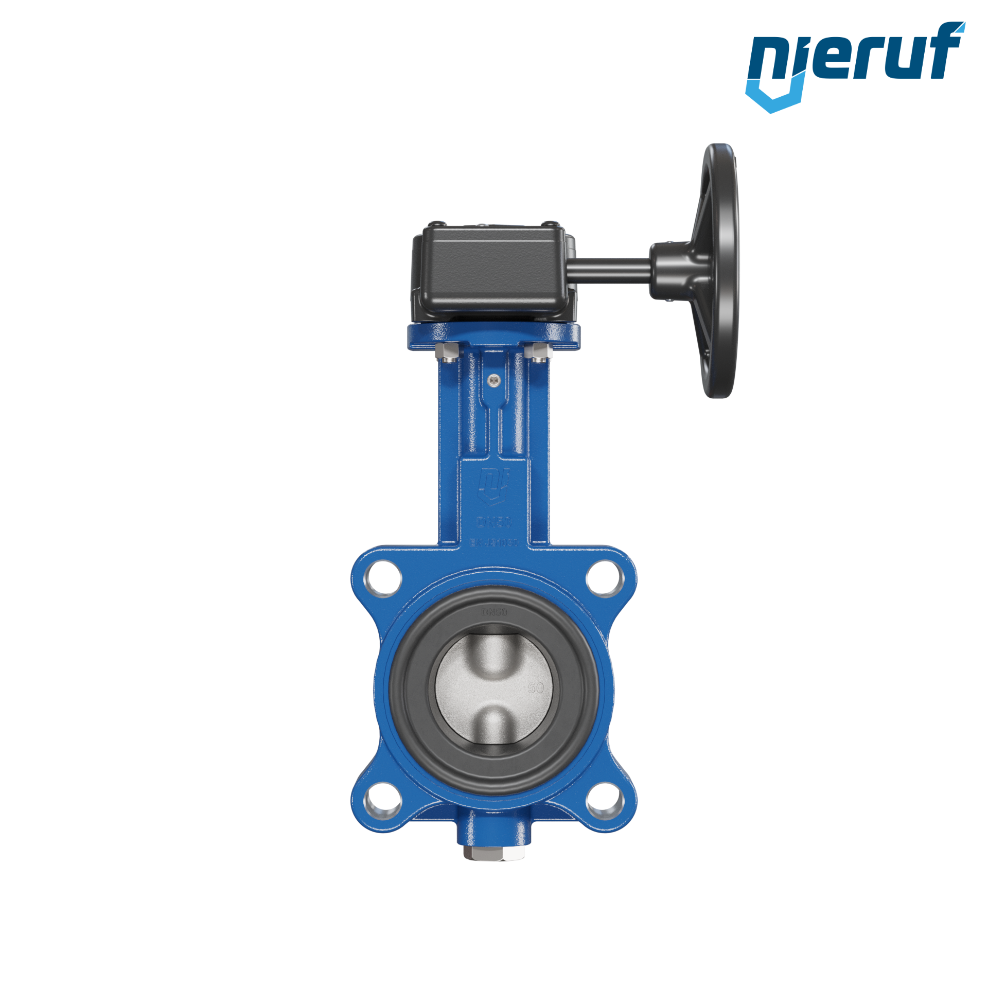 Butterfly valve AK02 DN 50 PN10-PN16 DVGW-water Worm gear