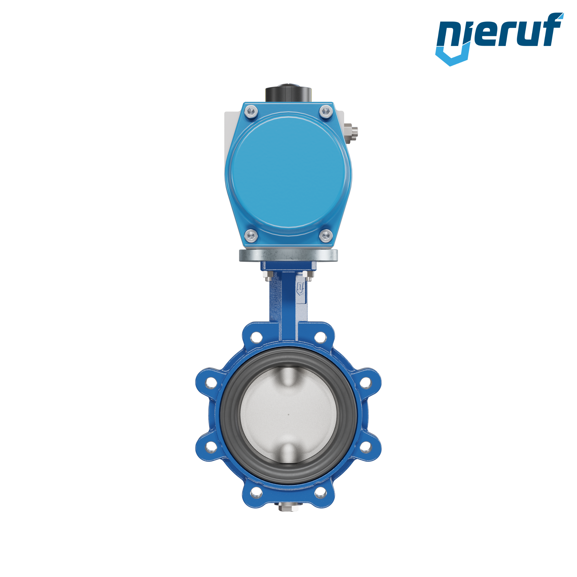 Butterfly valve DN 125 AK02 EPDM DVGW drinking water, WRAS, ACS, W270 pneumatic actuator single acting normally closed