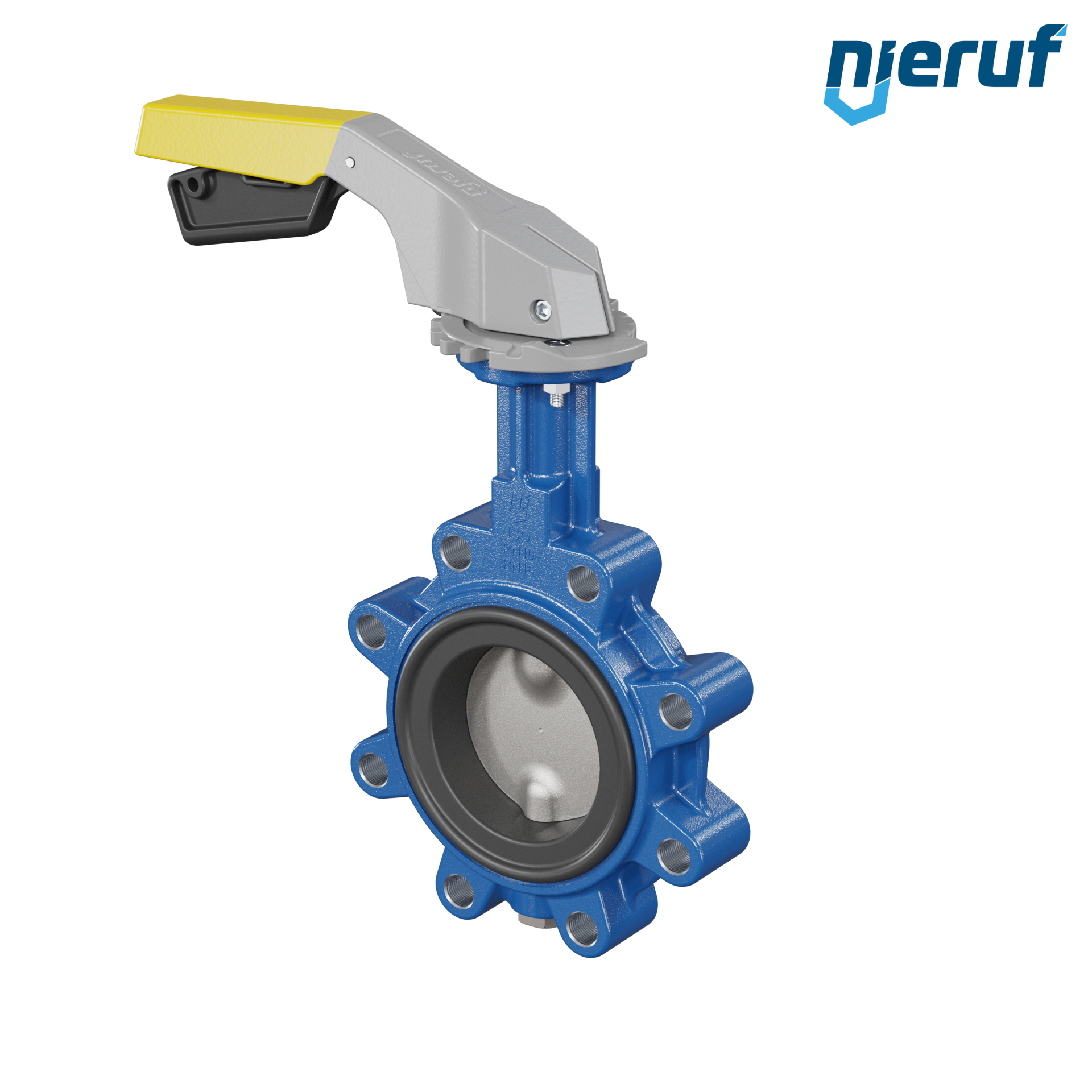 Butterfly valve AK02 DN 80 PN10-PN16 DVGW-gas