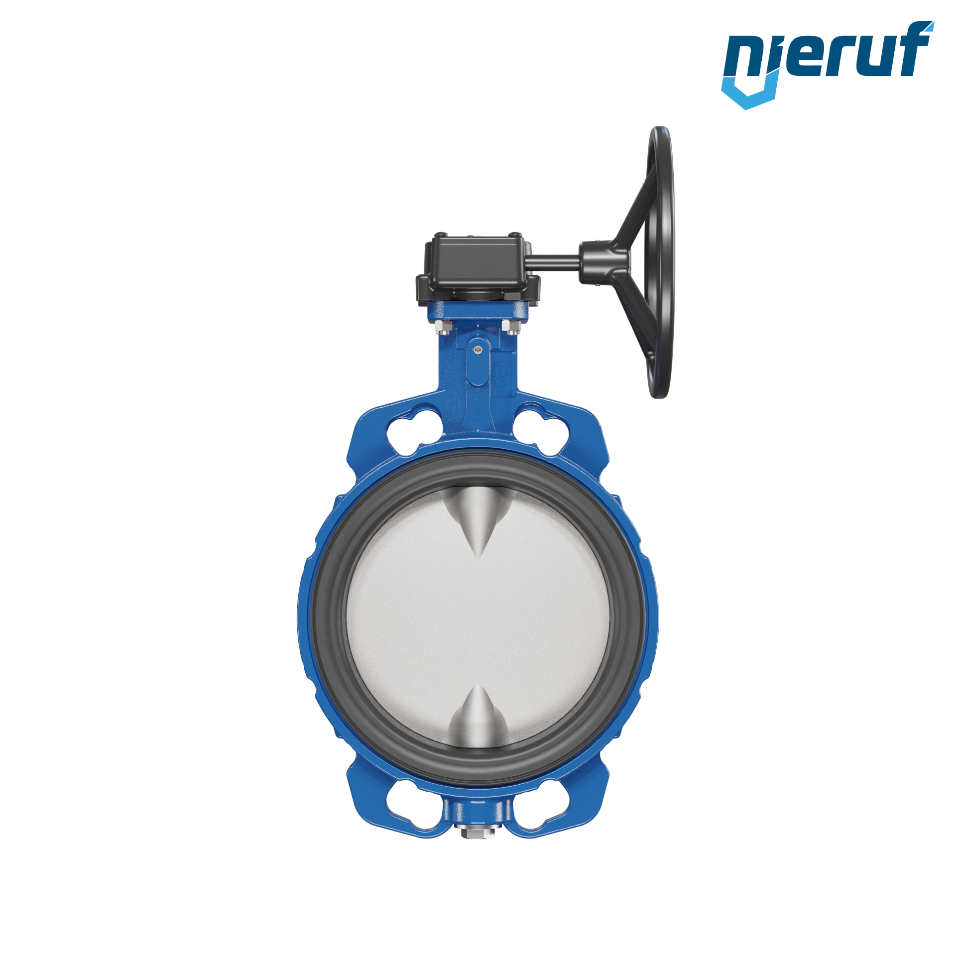 Butterfly valve DN 200 PN6-PN10-PN16 & ANSI150 AK01 FPM Worm gear