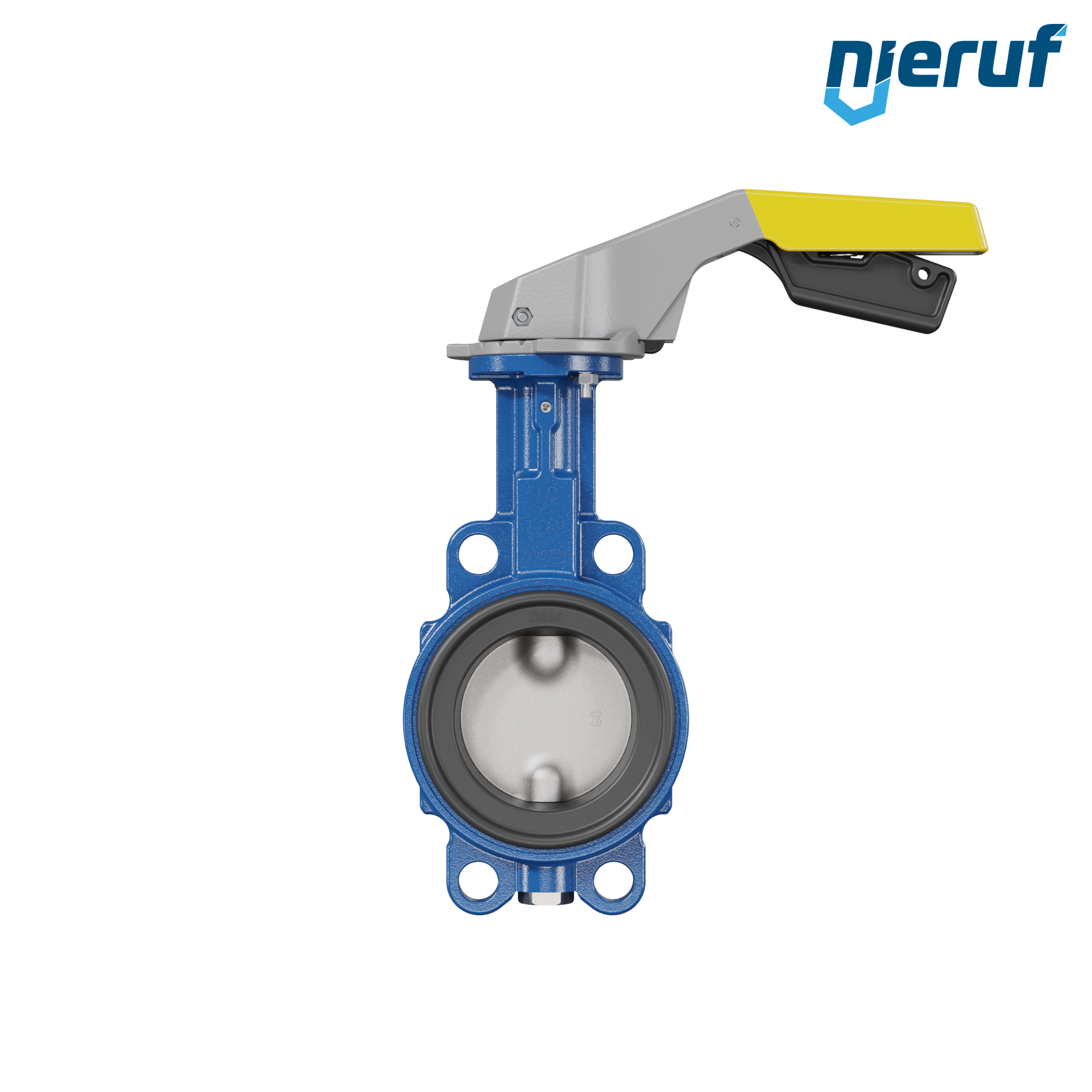 Butterfly valve AK01 DN 80 PN6-PN10-PN16 & ANSI150 DVGW-gas