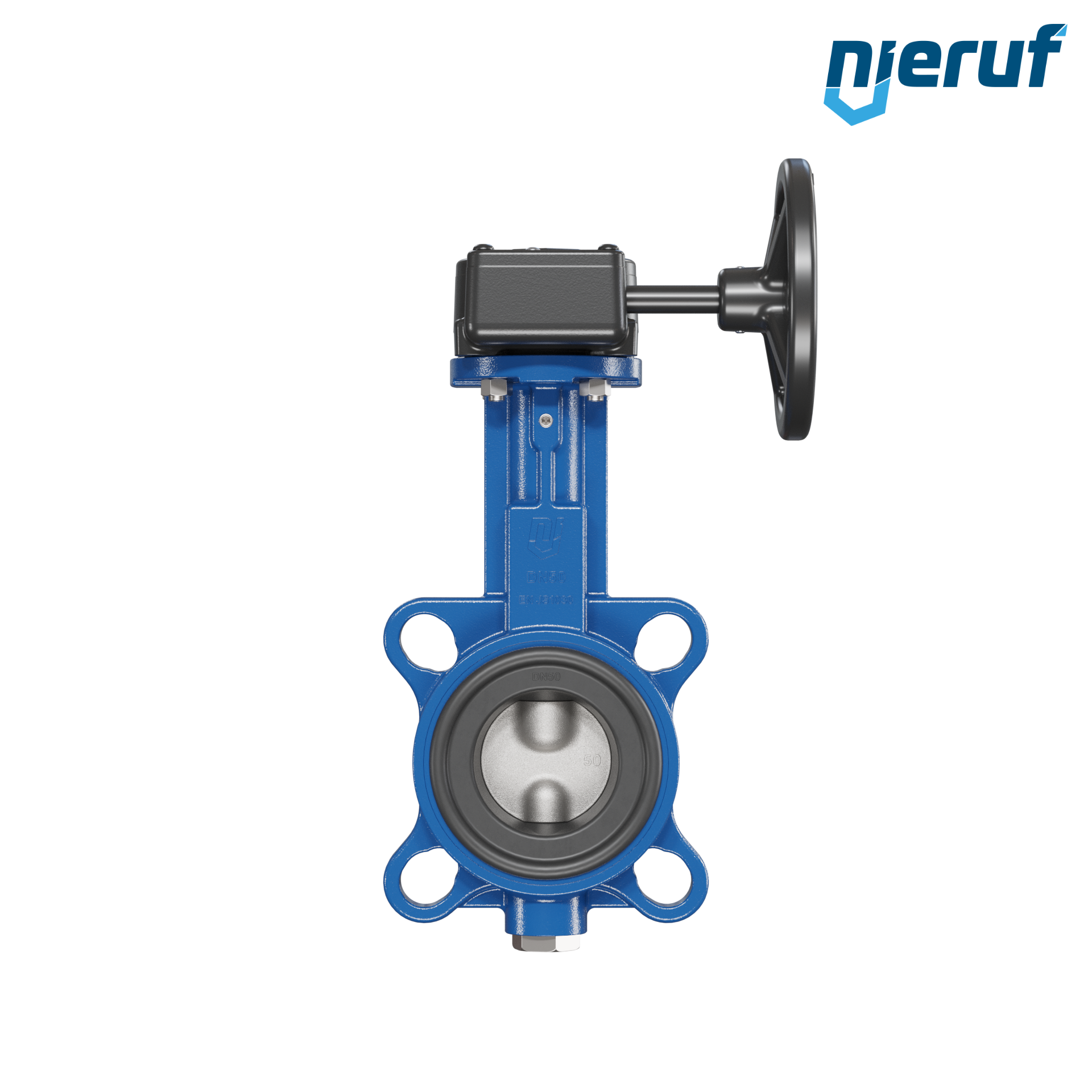 Butterfly valve AK01 DN 50 PN6-PN10-PN16 & ANSI150 DVGW-water Worm gear