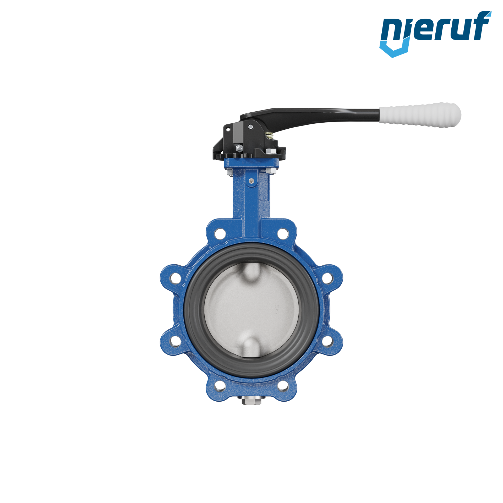 Butterfly valve AK02 DN 125 PN10-PN16 FPM