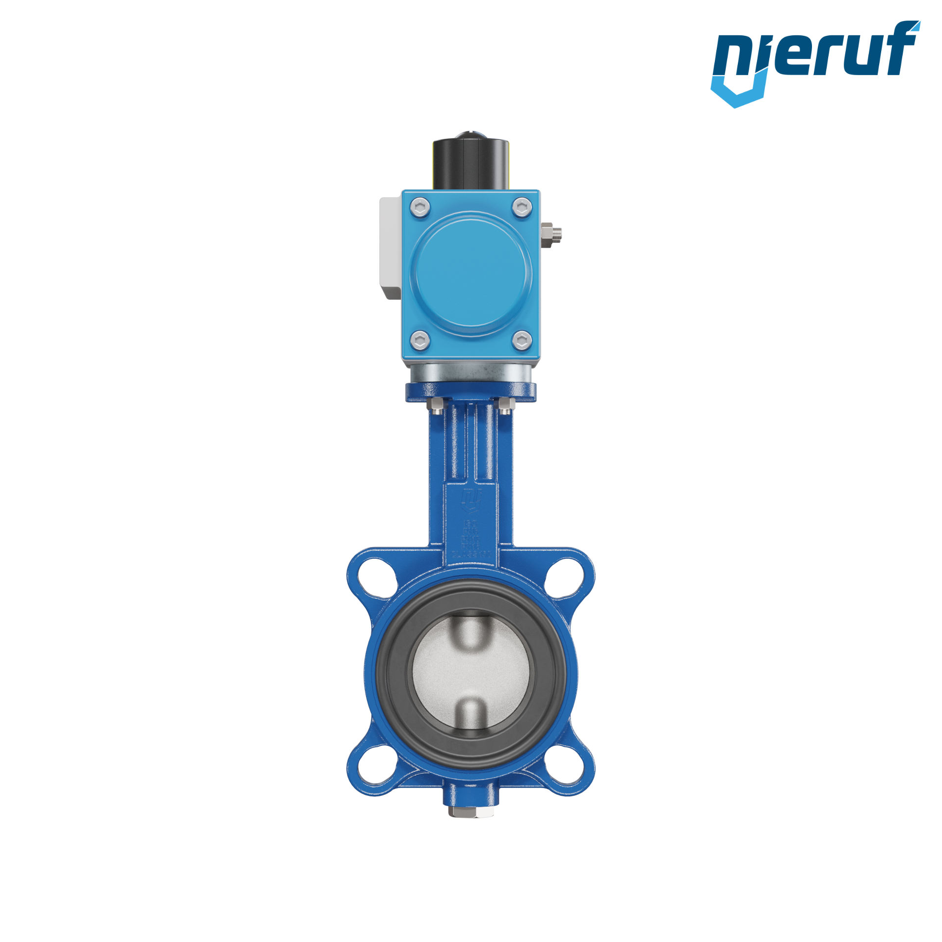 Butterfly valve DN 65 AK01 EPDM DVGW drinking water, WRAS, ACS, W270 pneumatic actuator double acting