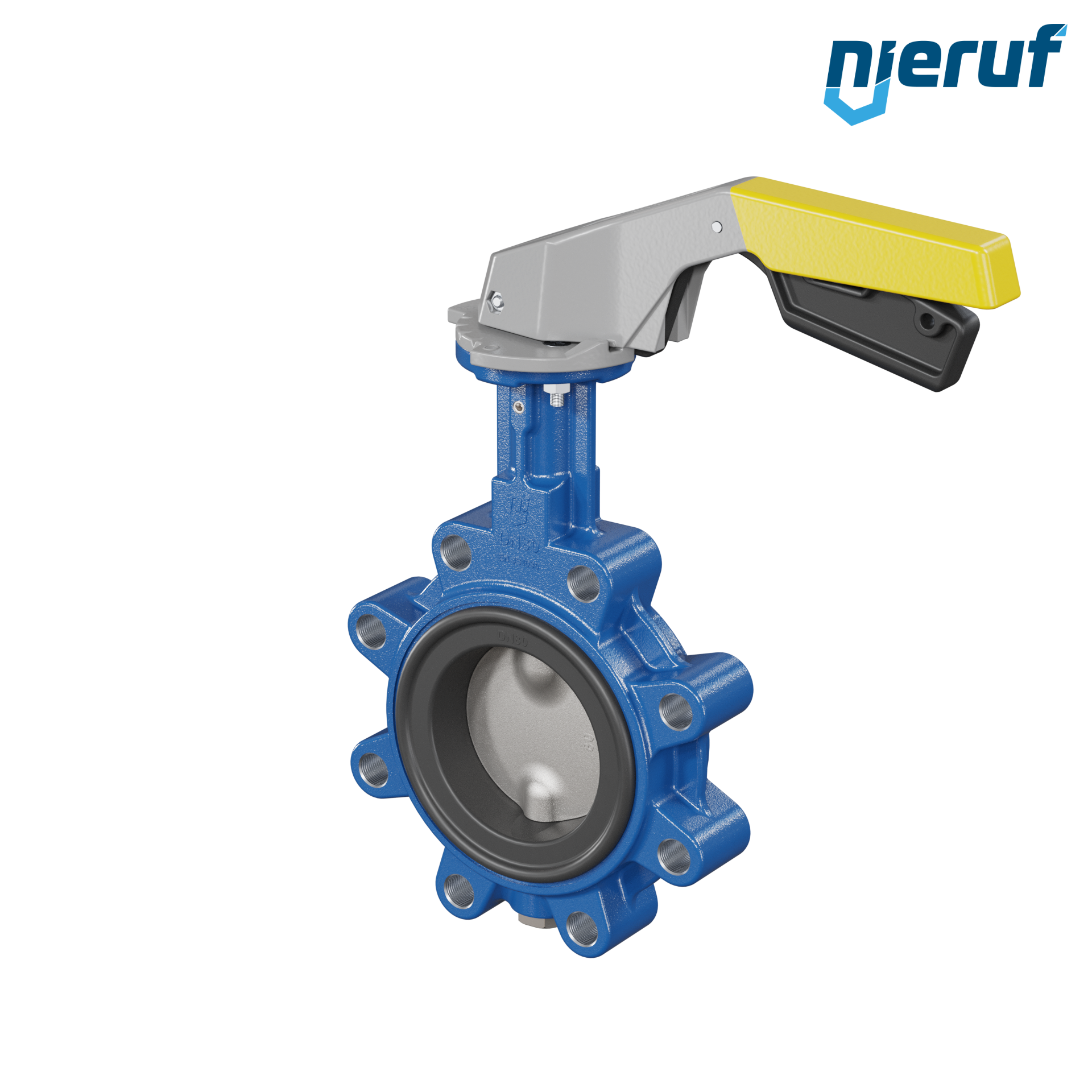 Butterfly valve AK02 DN 80 PN10-PN16 DVGW-gas