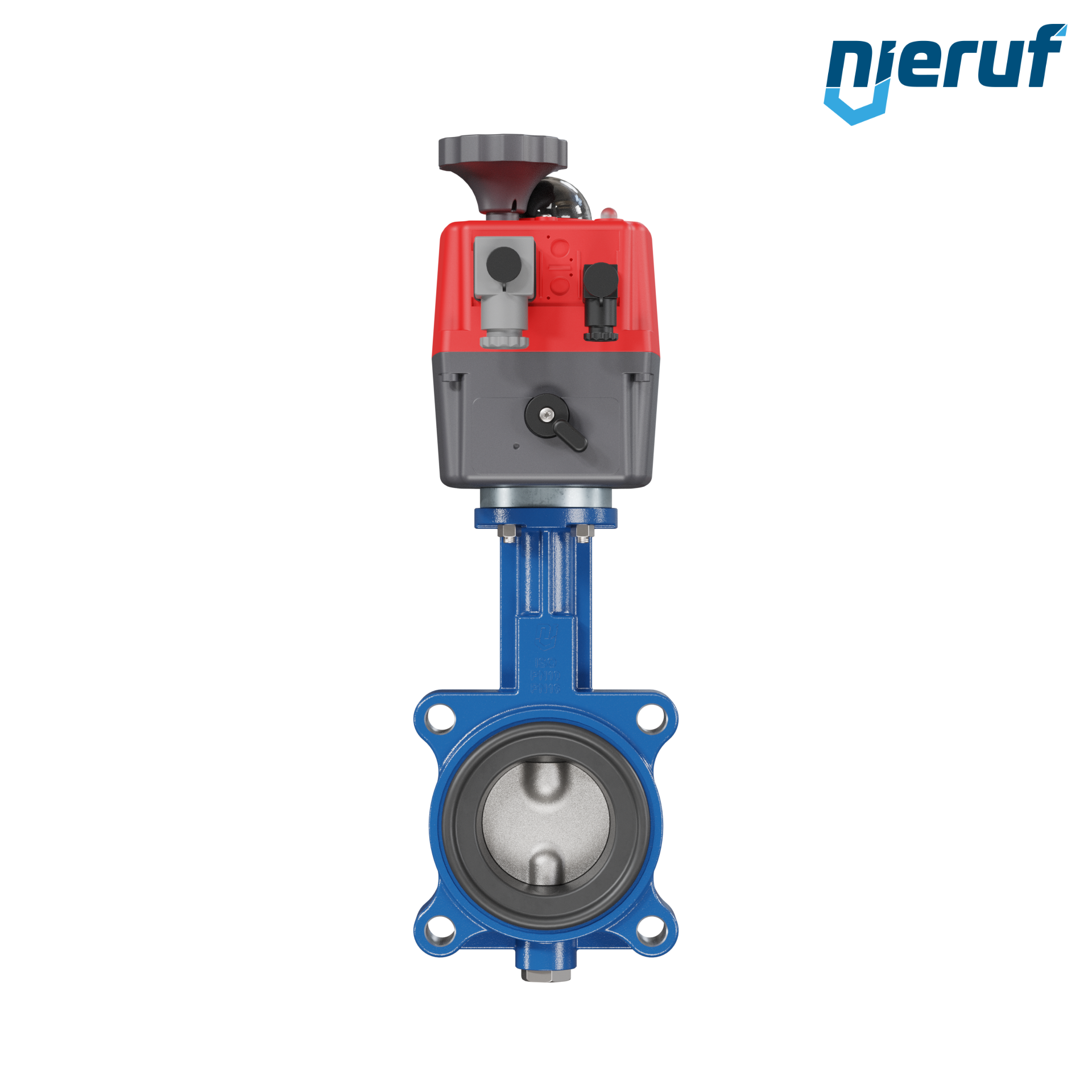 Butterfly valve DN 65 Lug type electric actuator 24-240V DVGW gas