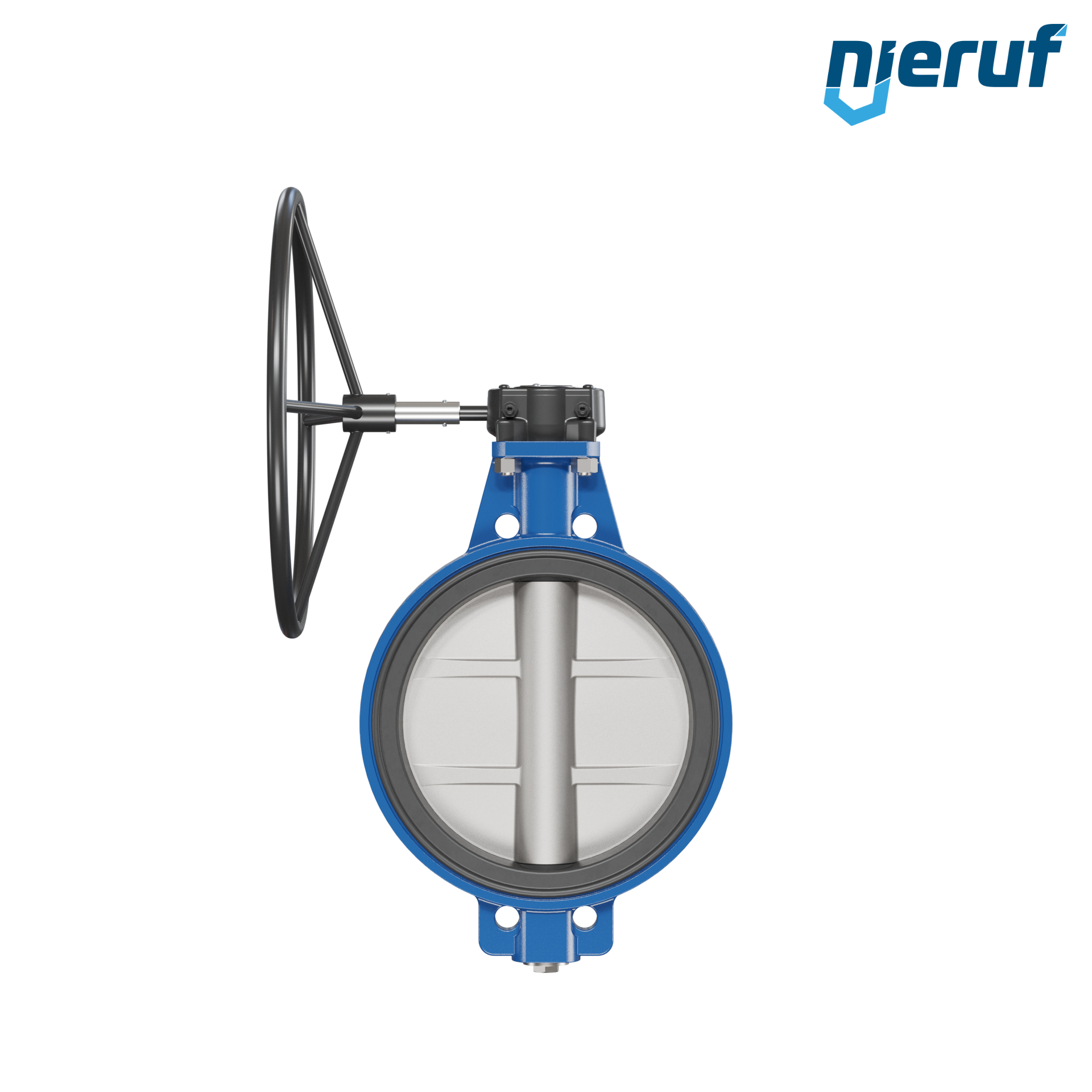 Butterfly valve AK01 DN 400 PN10-PN16 DVGW-gas Worm gear