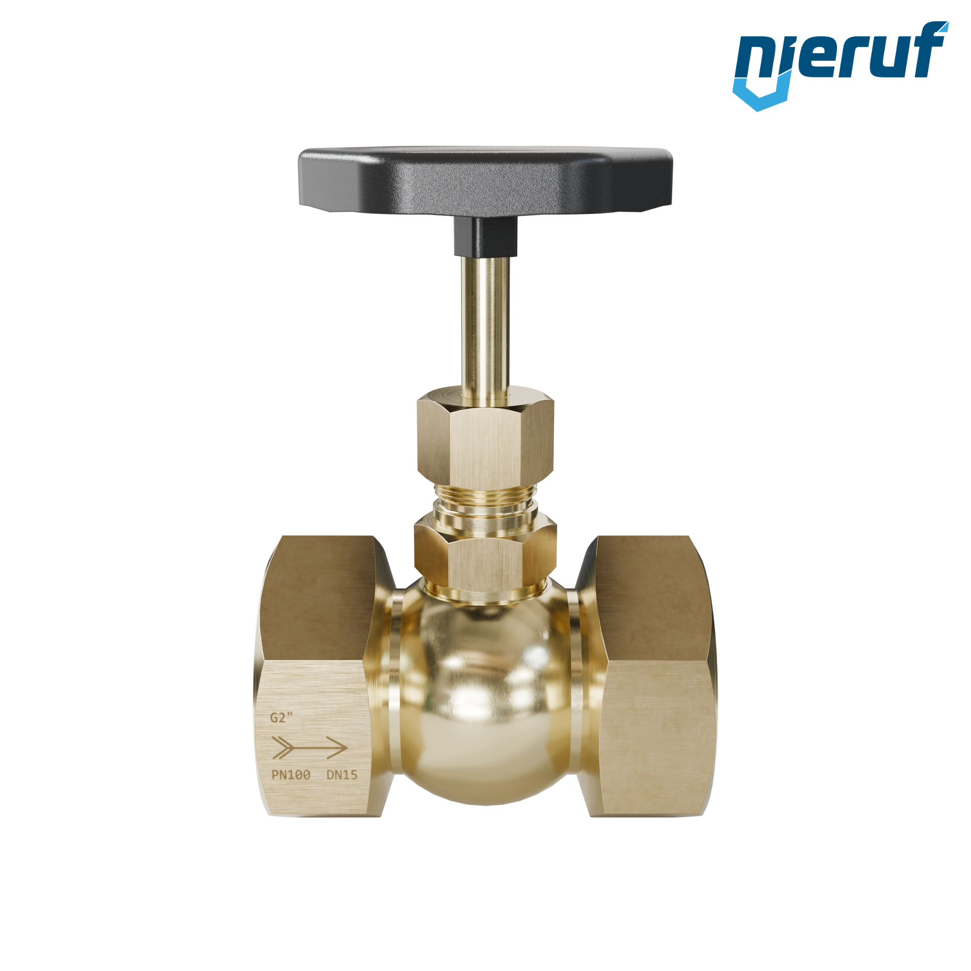 needle valve  2" inch NV02 brass