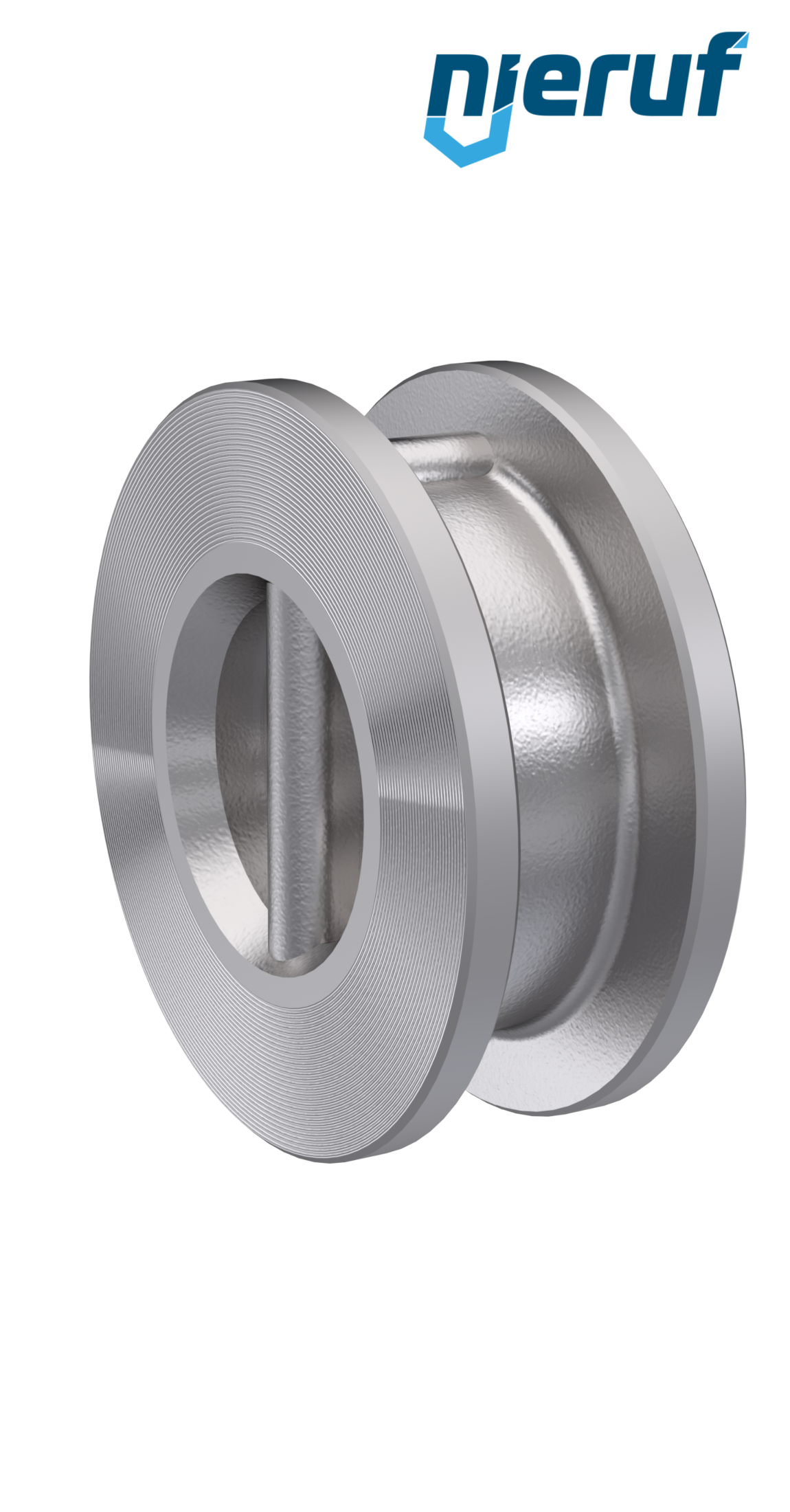 dual plate check valve DN150 DR03 ANSI 150 stainless steel 1.4408 metal