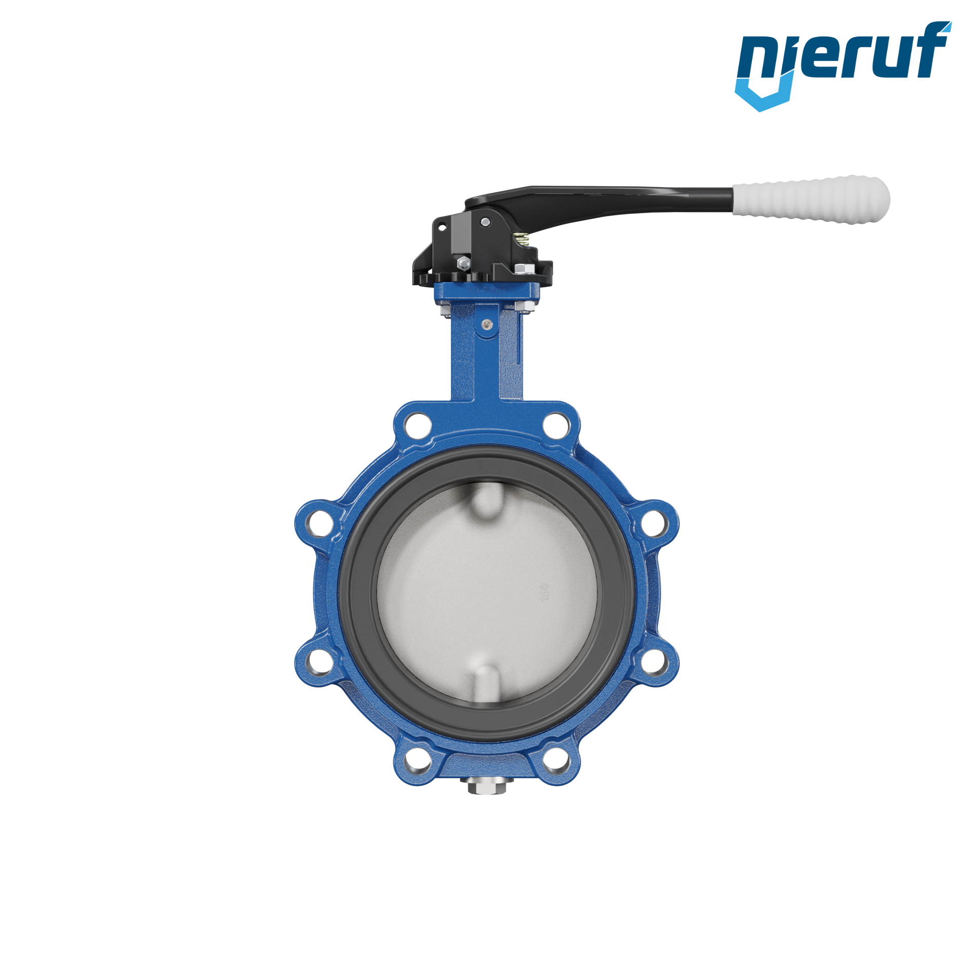 Butterfly valve AK02 DN 150 PN10-PN16 FPM