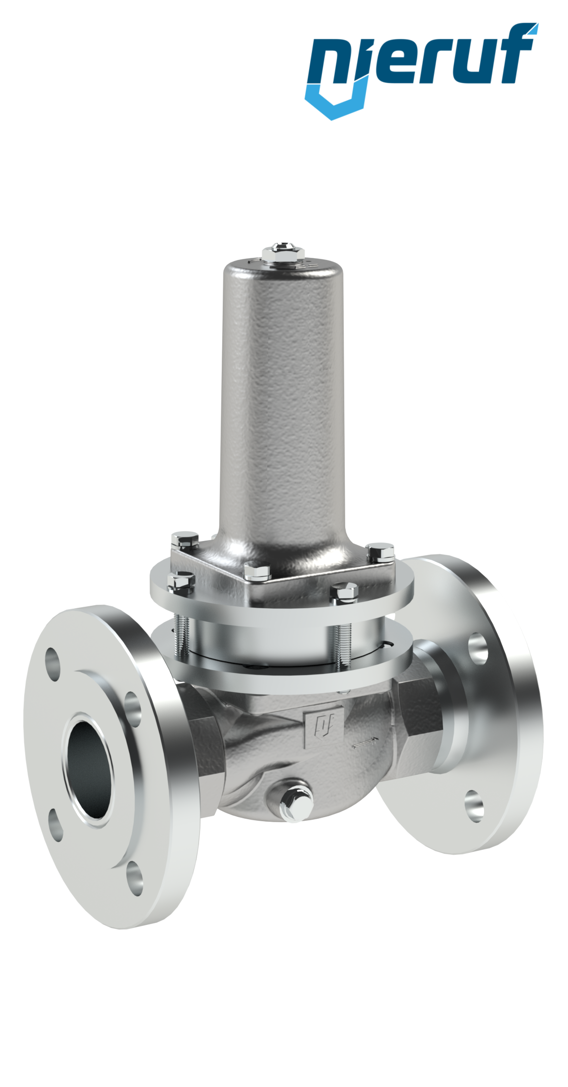 steam pressure reducing valve low pressure DN40 type DM22 stainless steel PTFE / EPDM / FEPM 0.3 - 2.0 bar