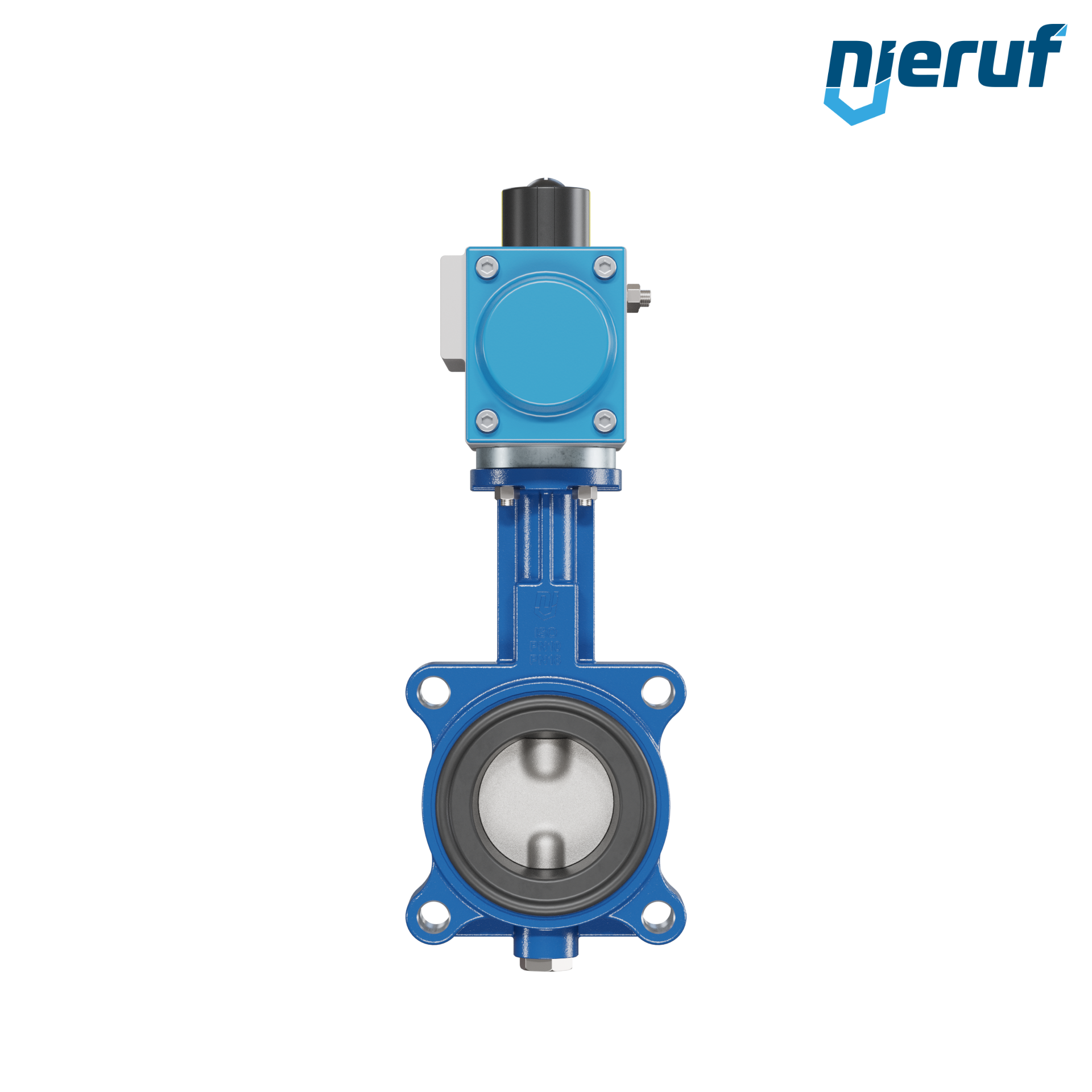 Butterfly valve DN 65 AK02 FPM pneumatic actuator double acting