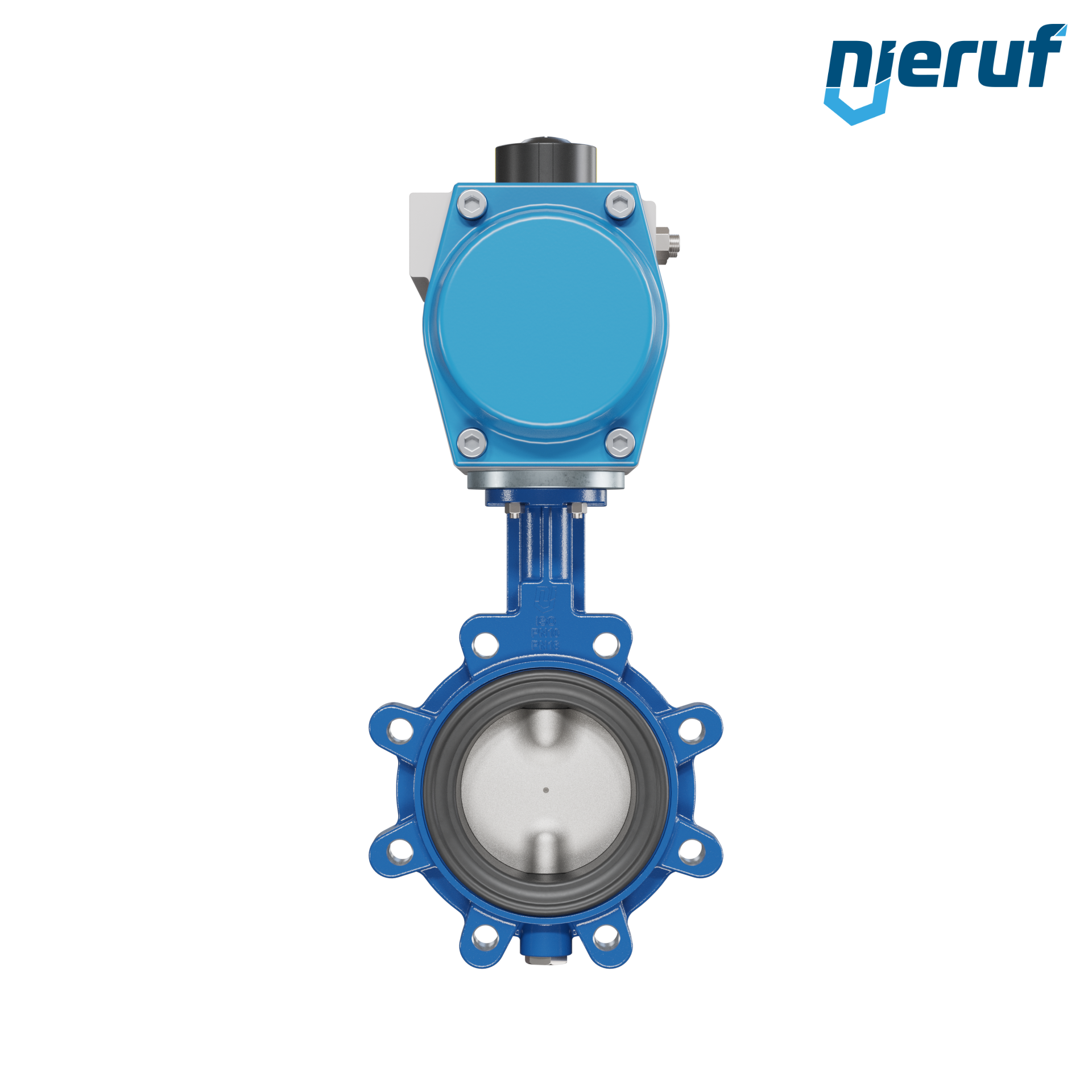 Butterfly valve DN 100 AK02 EPDM DVGW drinking water, WRAS, ACS, W270 pneumatic actuator single acting normally closed