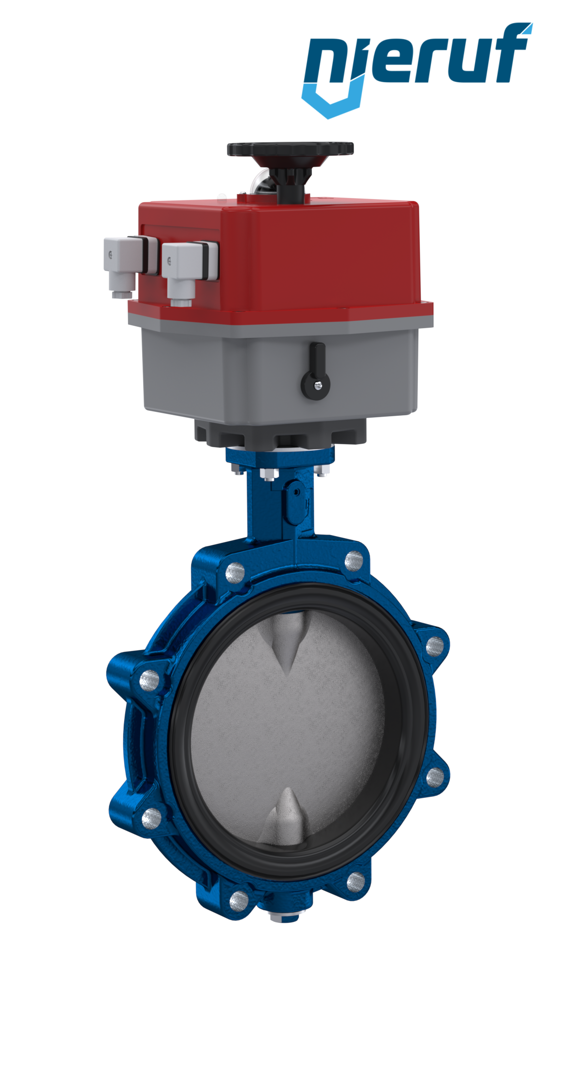 Butterfly valve DN 150 Lug type electric actuator 24-240V FDA