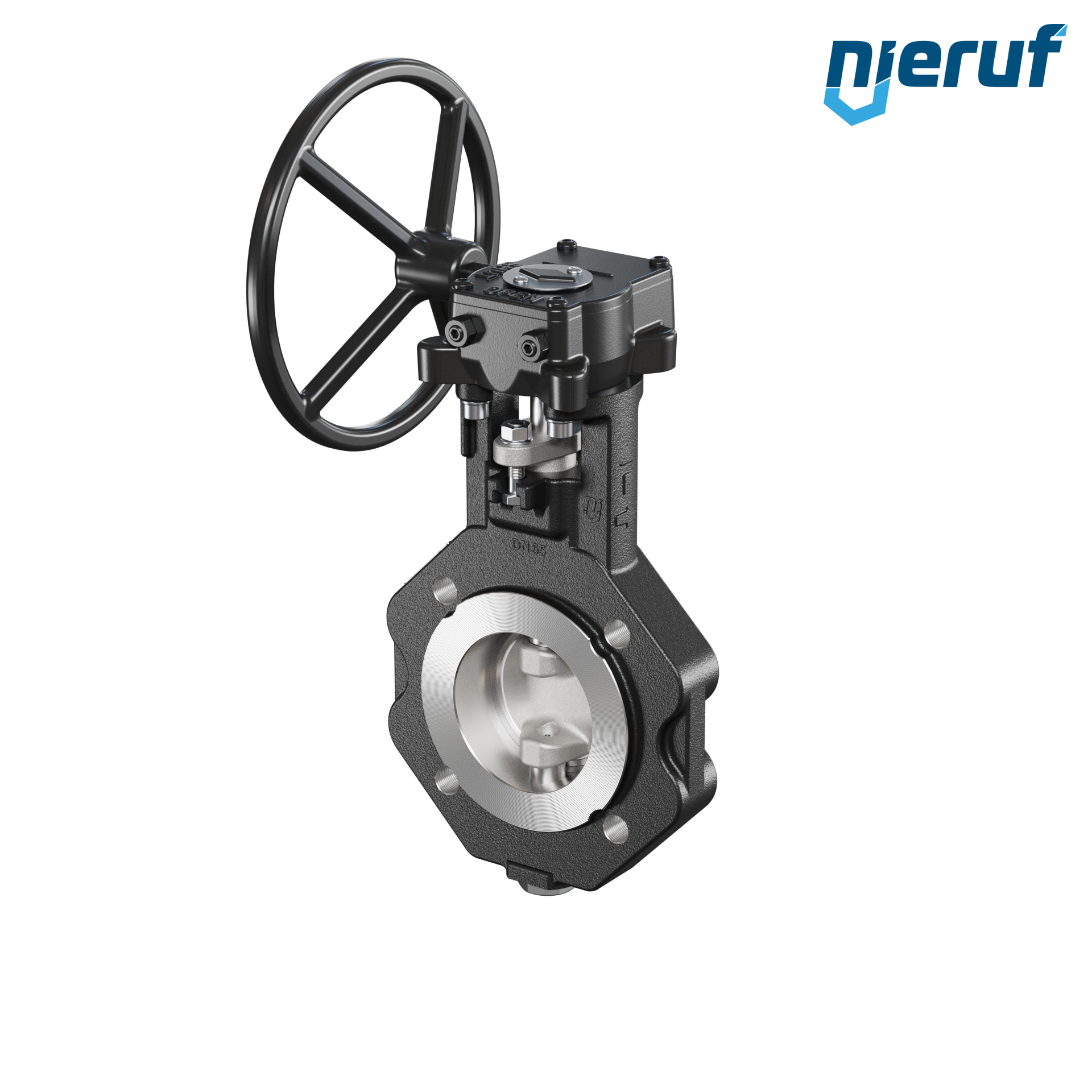 Double offset butterfly-valve AK12 DN 65 ANSI150 worm gear