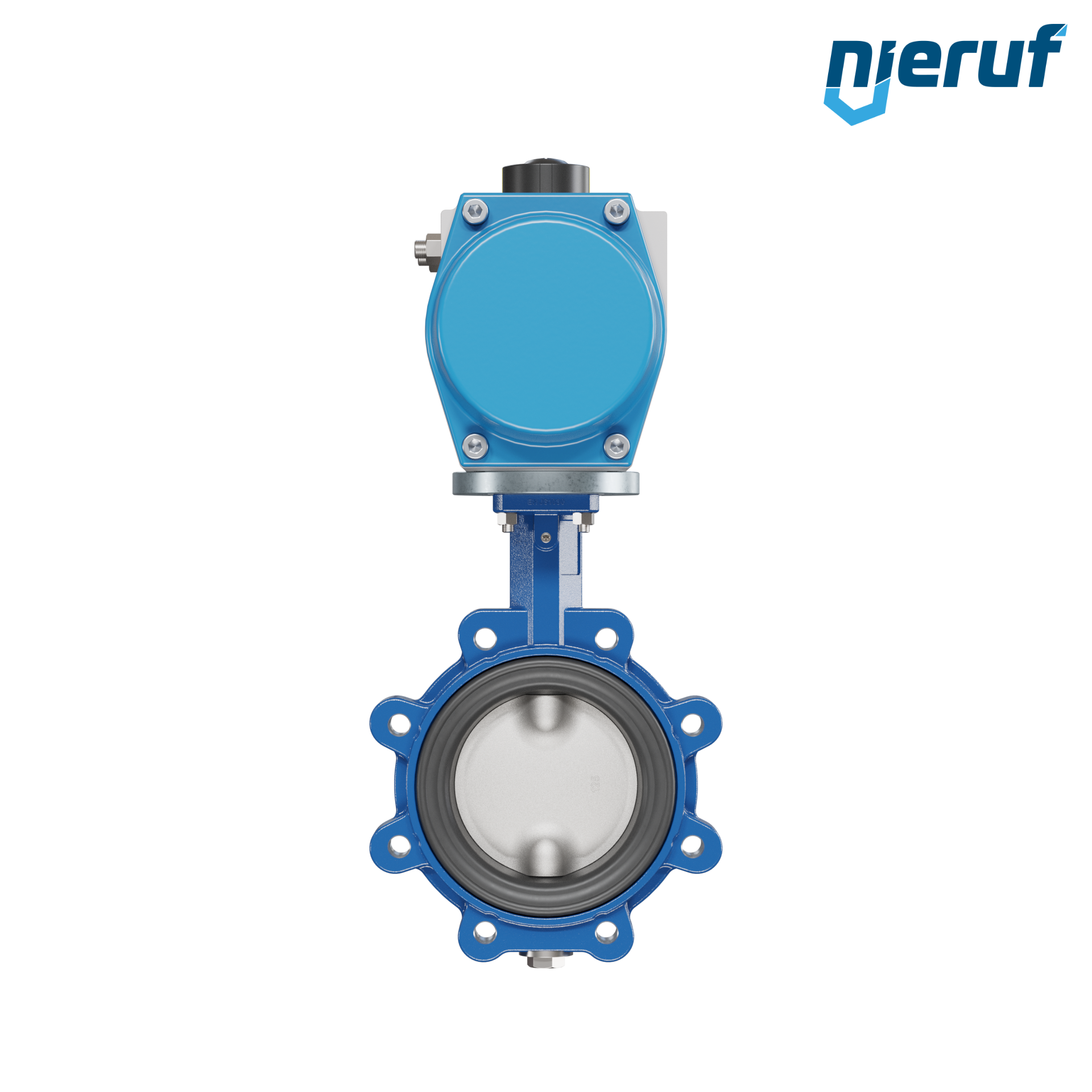 Butterfly valve DN 125 AK02 EPDM DVGW drinking water, WRAS, ACS, W270 pneumatic actuator single acting normally closed