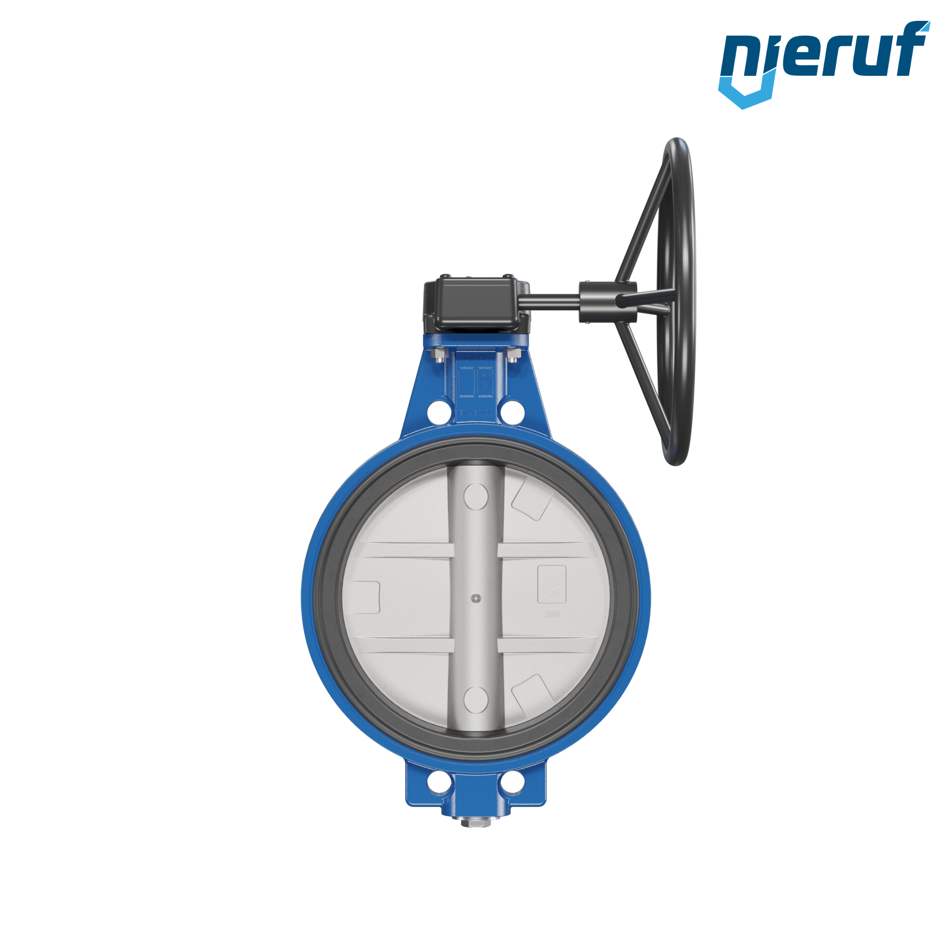 Butterfly valve AK01 DN 350 PN10-PN16 DVGW-water Worm gear