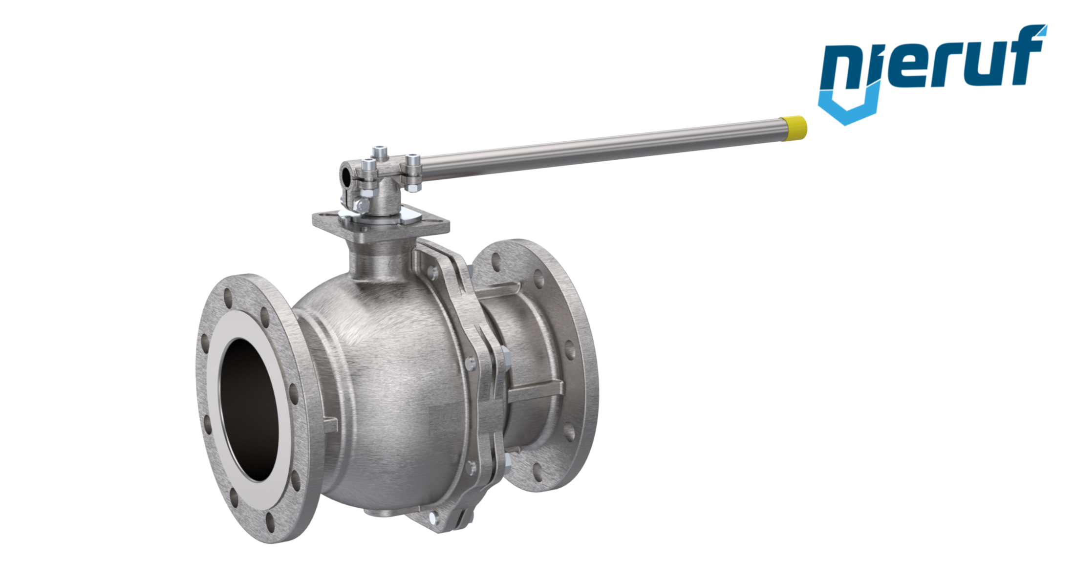Fire safe-flange ball valve DN150 FK05 stainless steel 1.4408