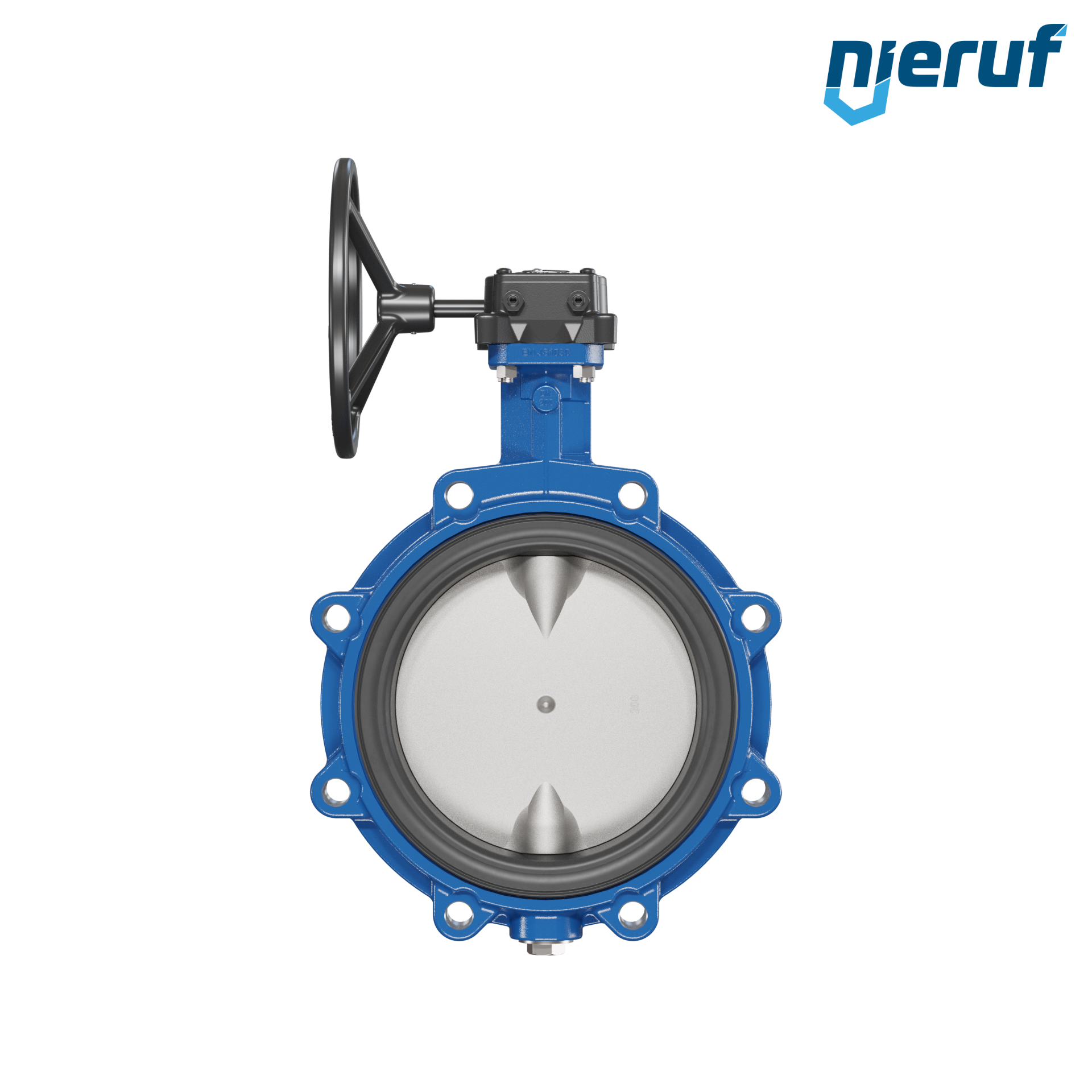 Butterfly valve AK02 DN 200 PN10 DVGW-water Worm gear