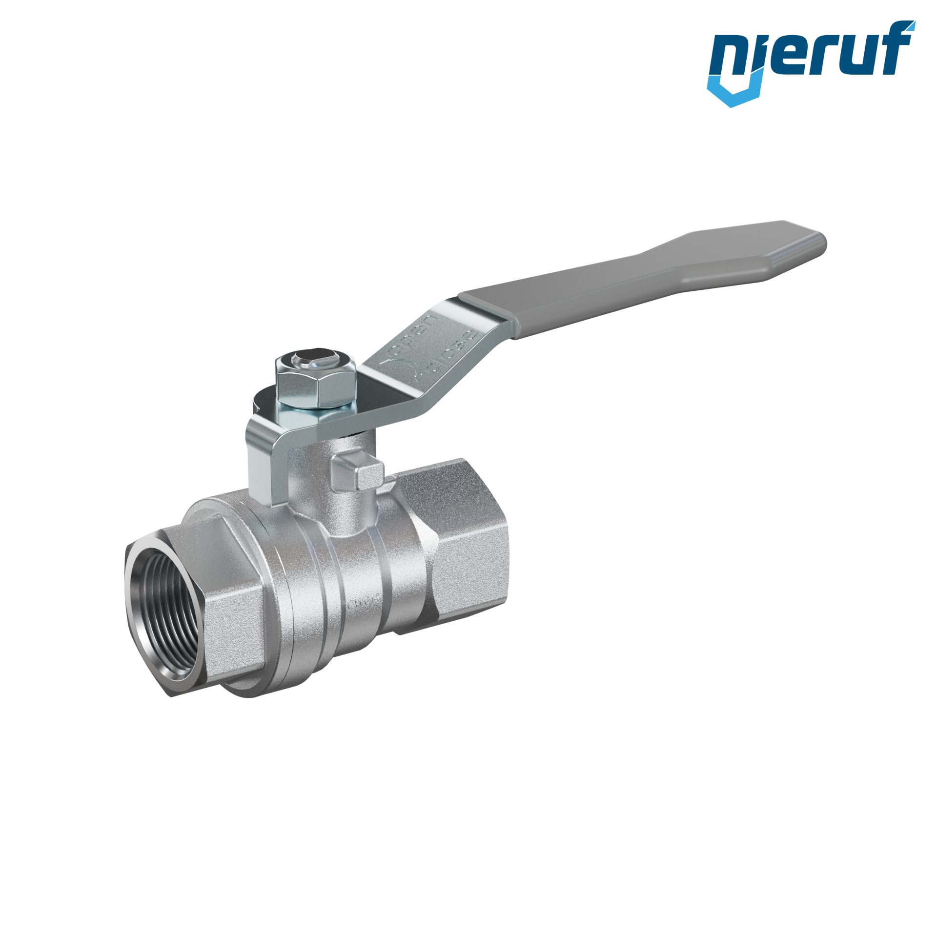 ball valve made of brass DN10 - 3/8" inch GK02 gas & water DVGW