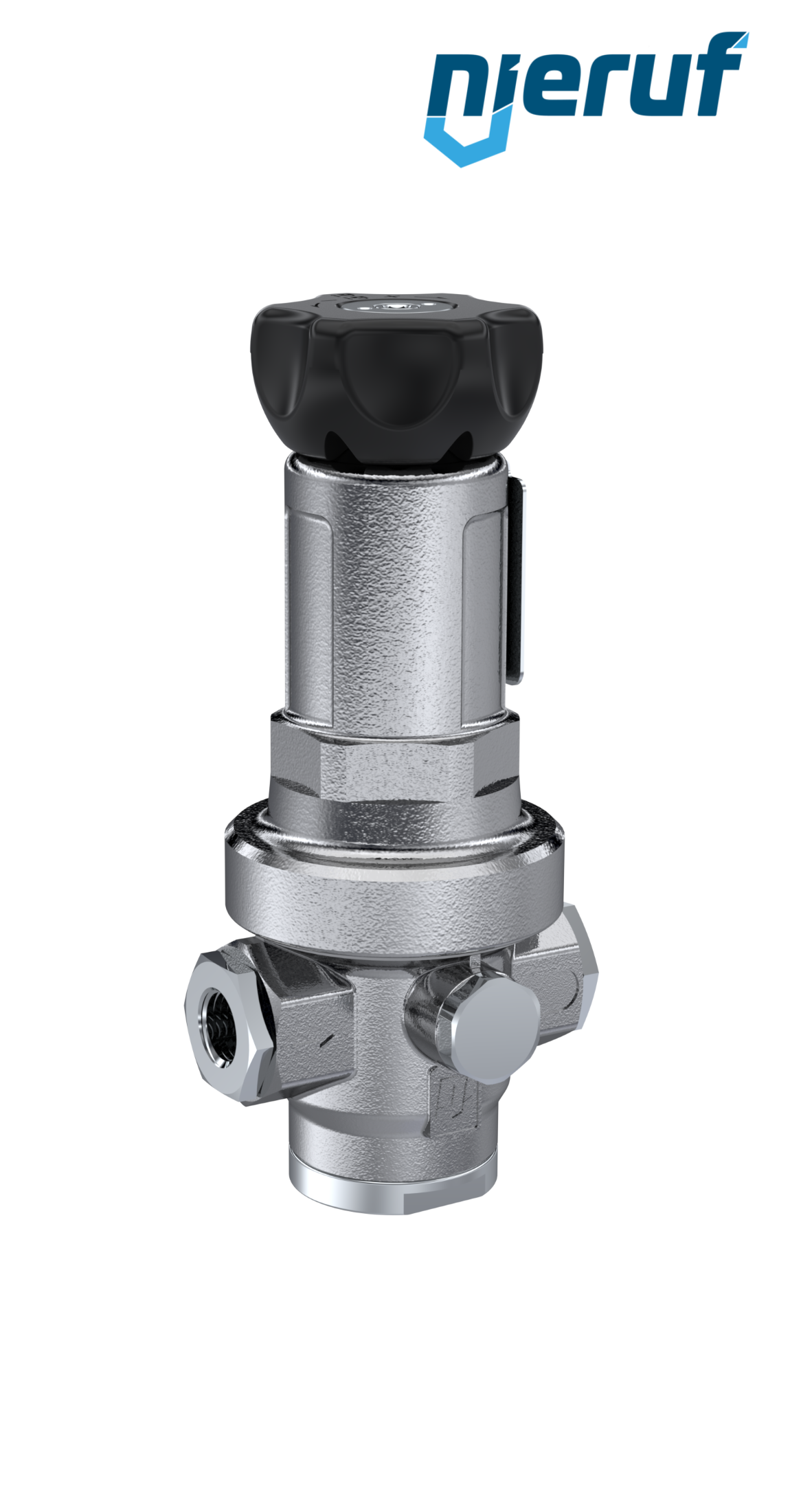 precision-pressure reducing valve 1/4" inch DM15 stainless steel EPDM 0.5 - 15.0 bar