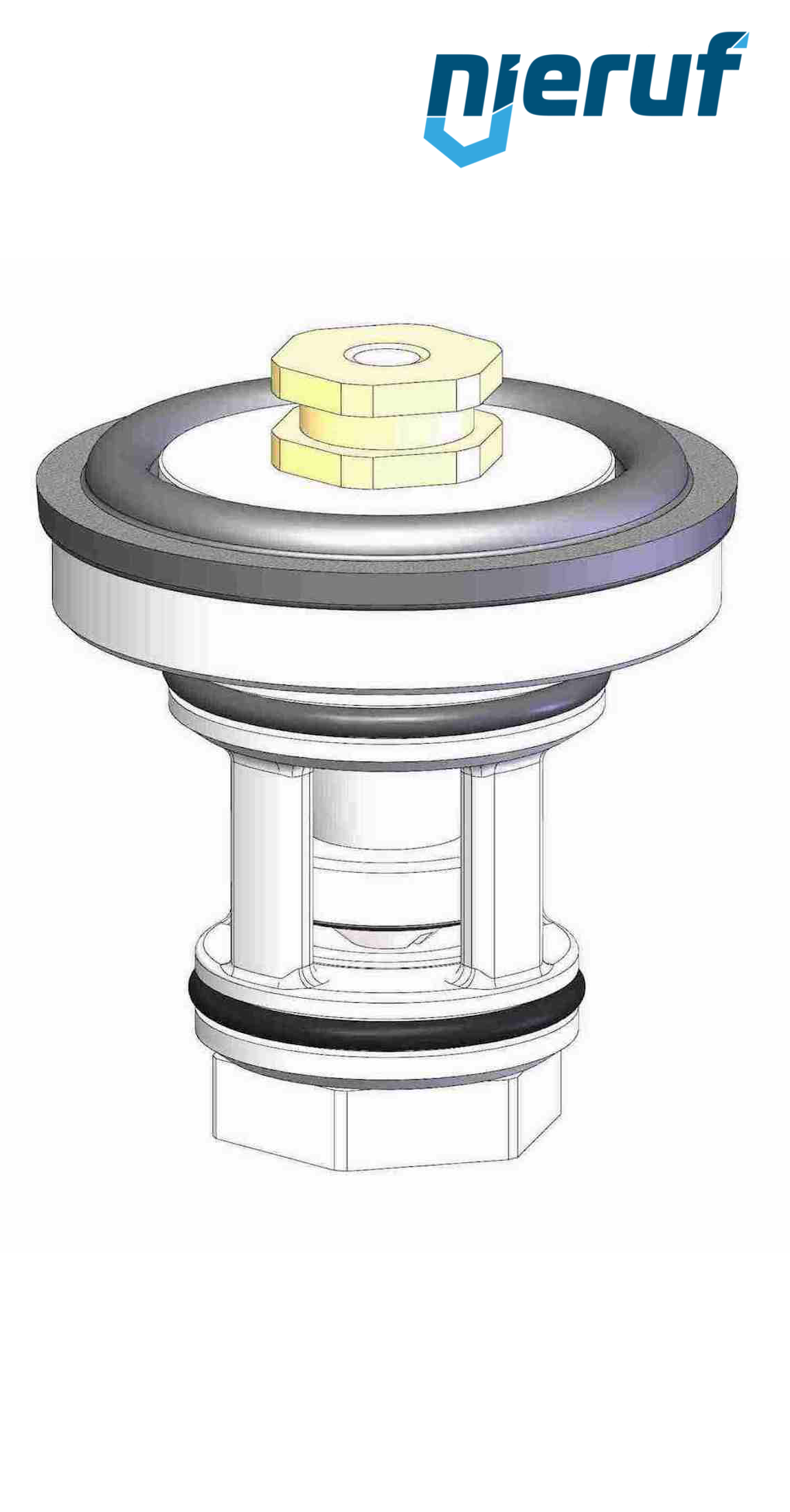 Insert FKM UV12 DN15 - 1/2" Inch