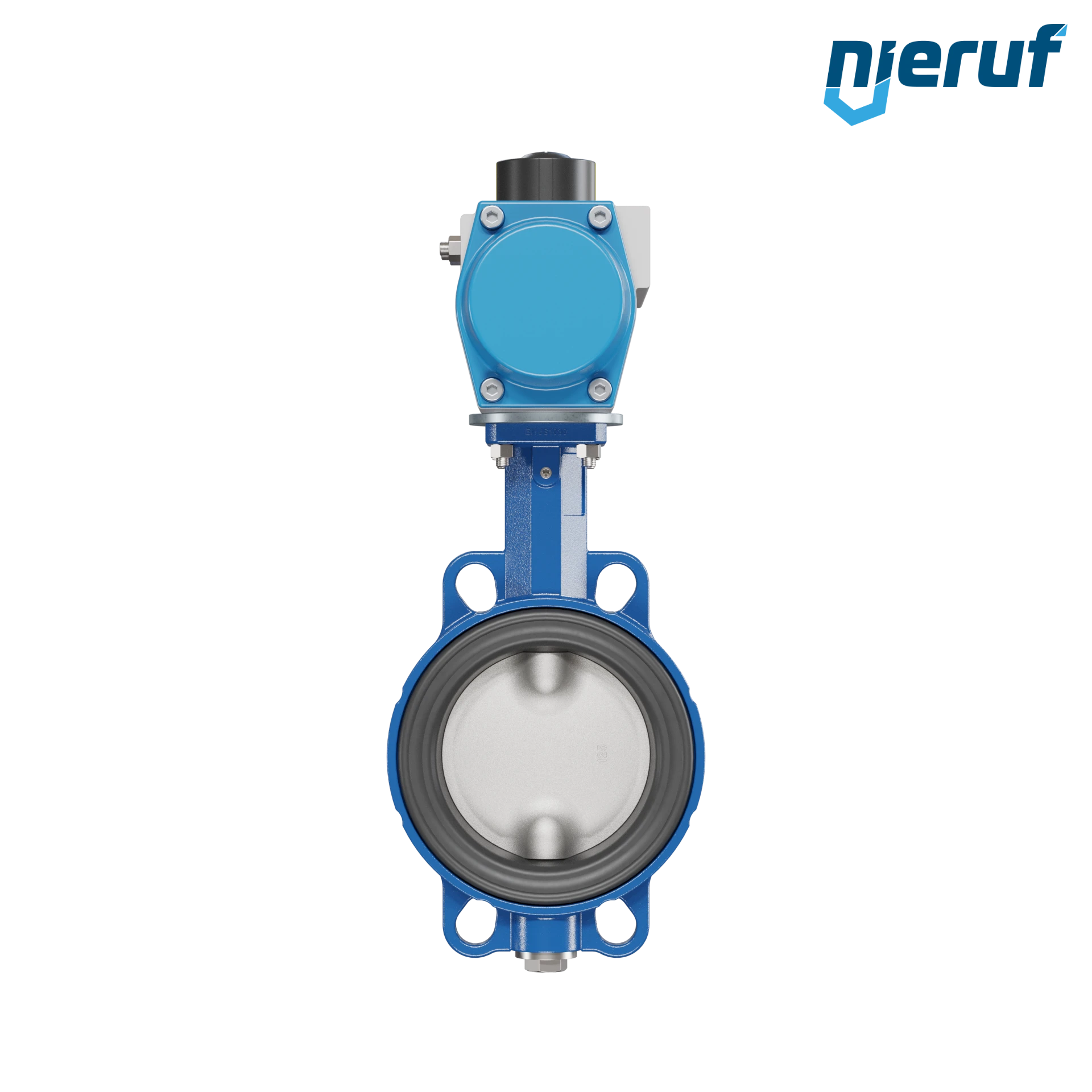 Butterfly valve DN 125 AK01 FPM pneumatic actuator double acting