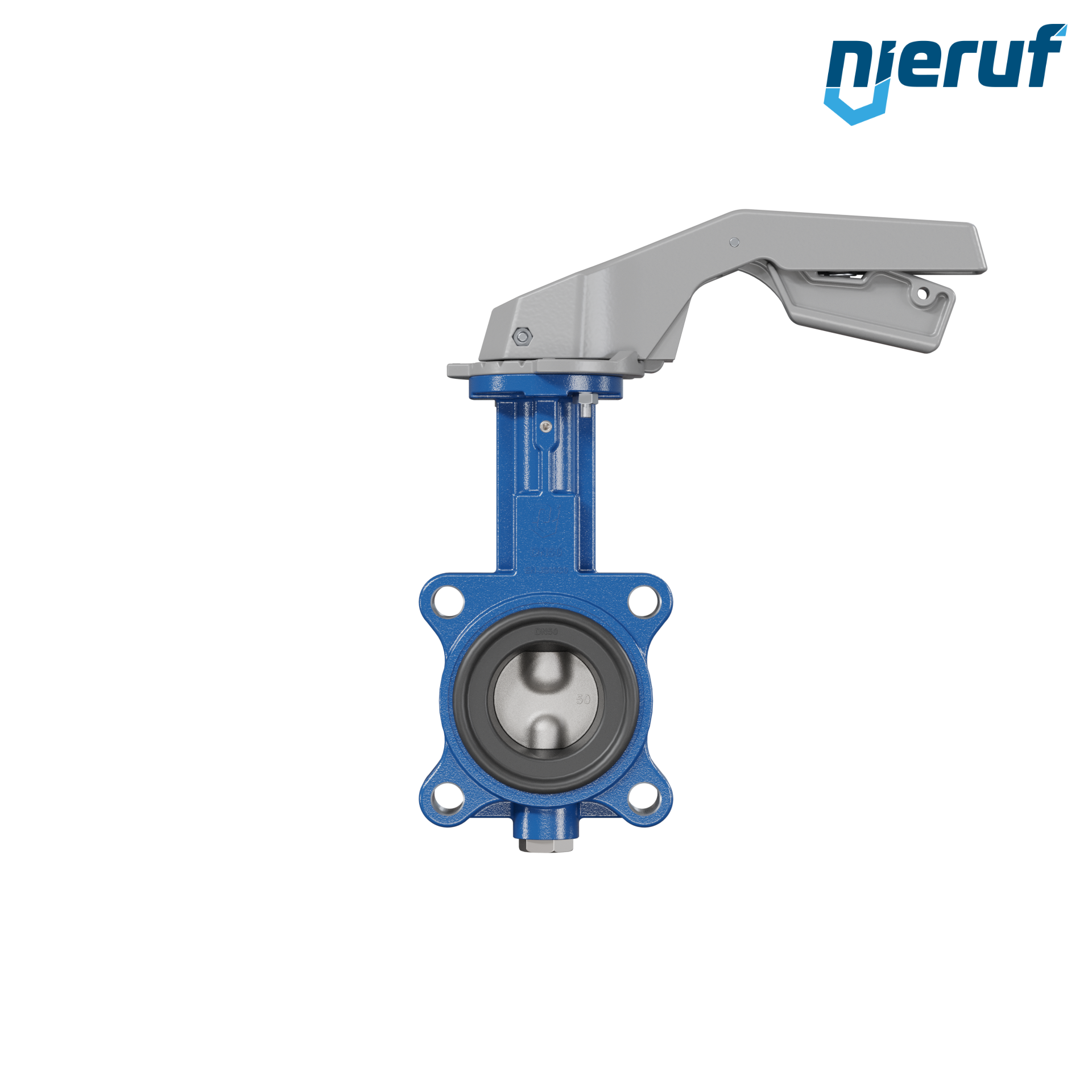 Butterfly valve AK02 DN 50 PN10-PN16 FPM