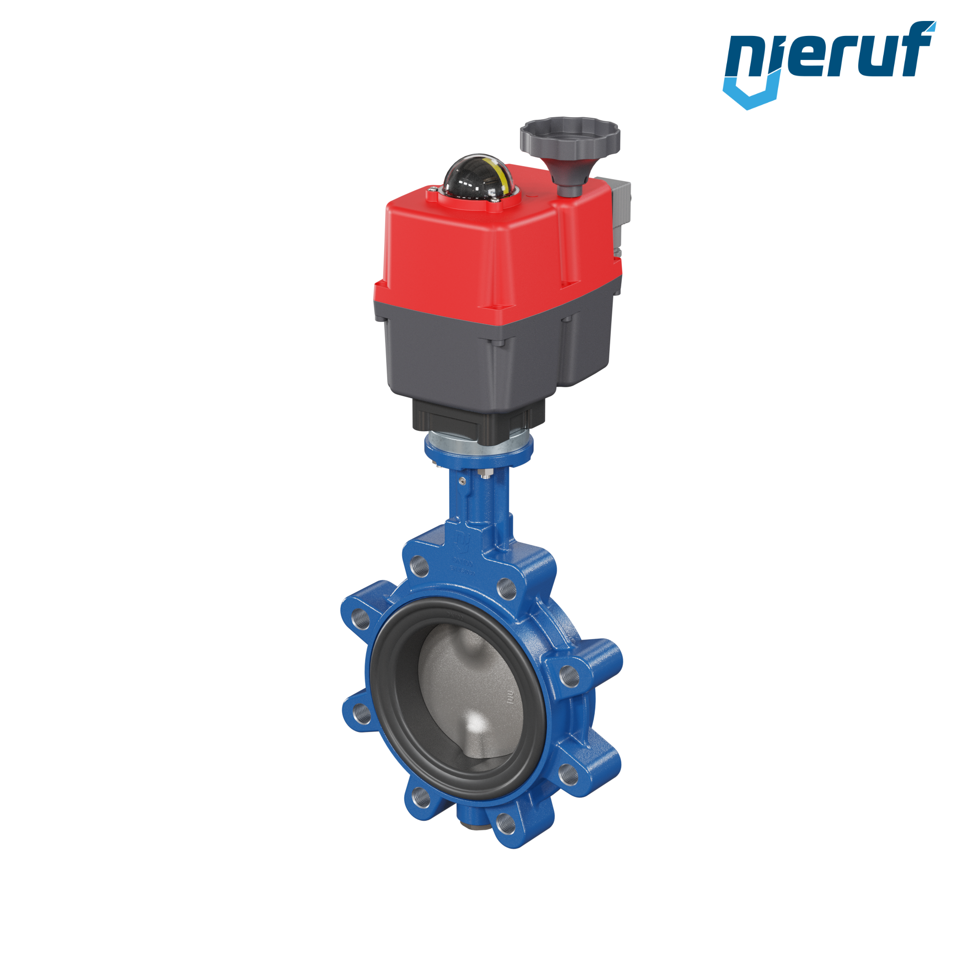 Butterfly valve DN 100 Lug type electric actuator 24-240V DVGW drinking water