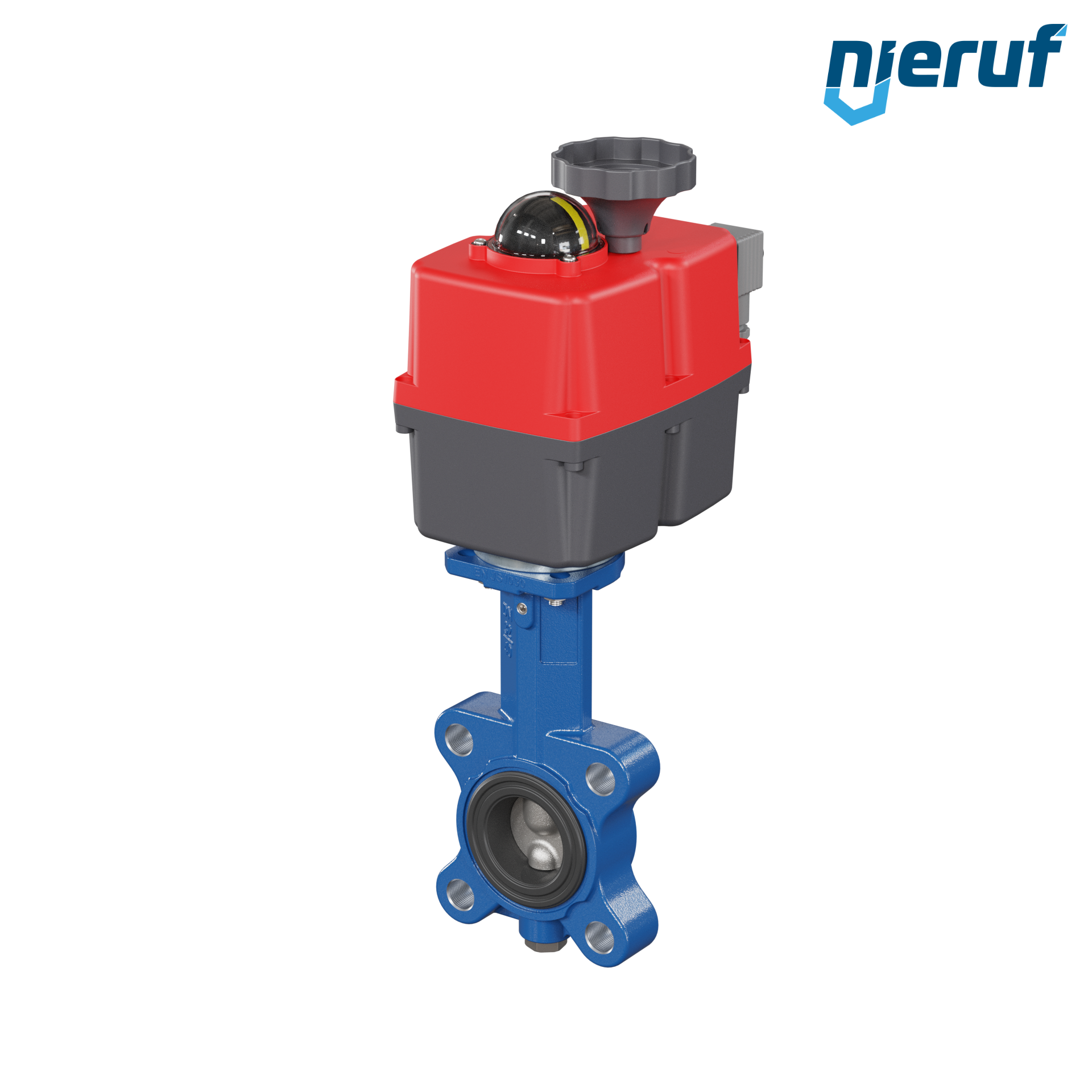 Butterfly valve DN 40 Lug type electric actuator 24-240V DVGW drinking water