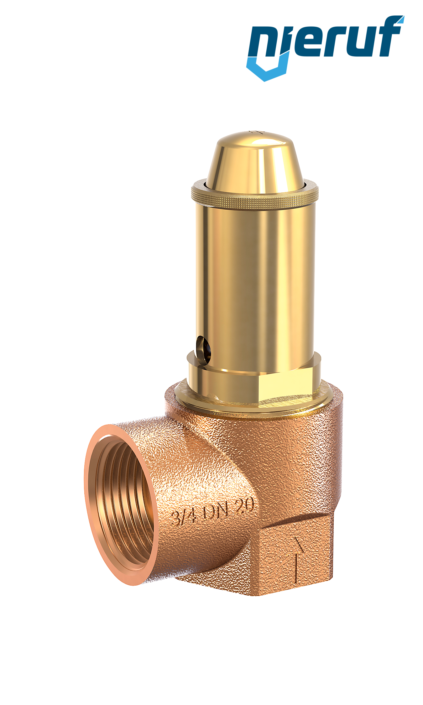 diaphragm-safety valve 1/2" x 1/2" fm FKM SV17