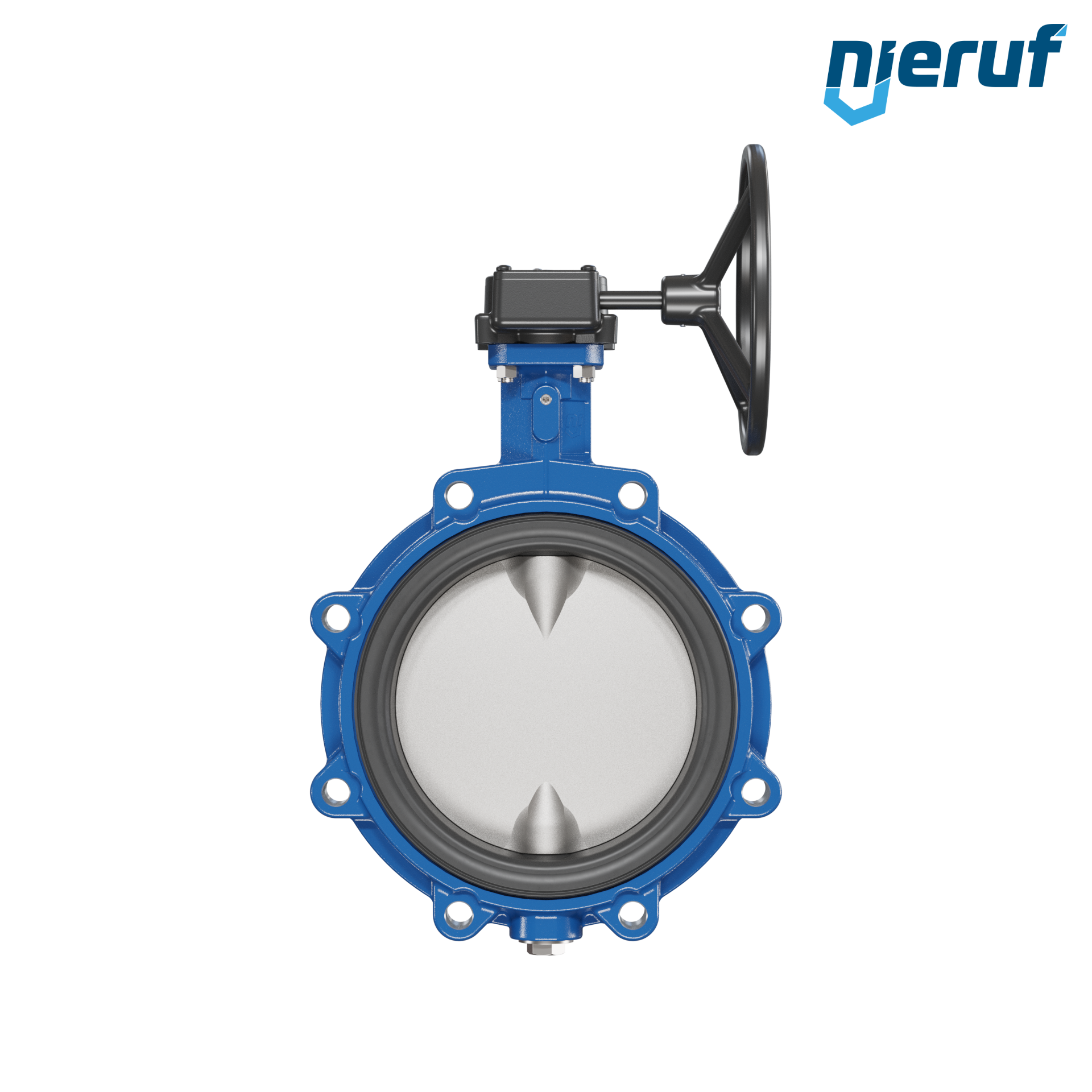 Butterfly valve AK02 DN 200 PN10 DVGW-water Worm gear