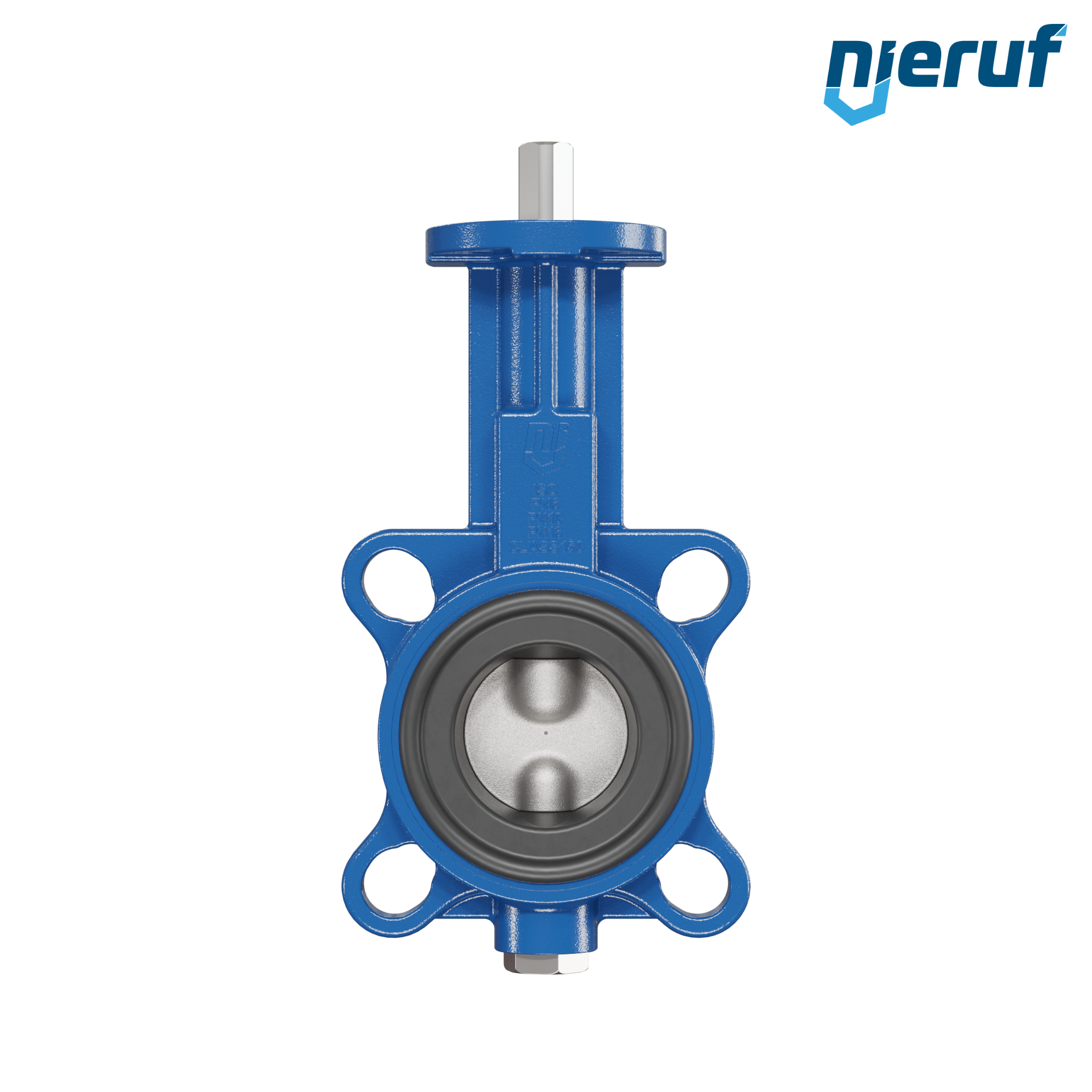 Butterfly valve AK01 DN 50 PN6-PN10-PN16 & ANSI150 FPM without lever