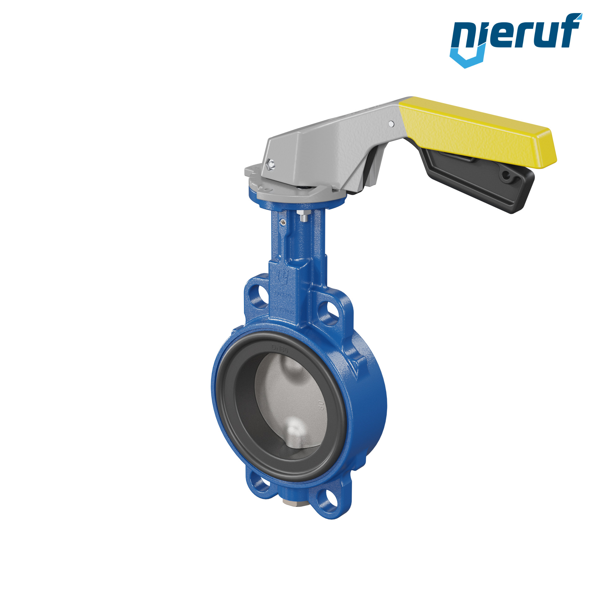 Butterfly valve AK01 DN 80 PN6-PN10-PN16 & ANSI150 DVGW-gas