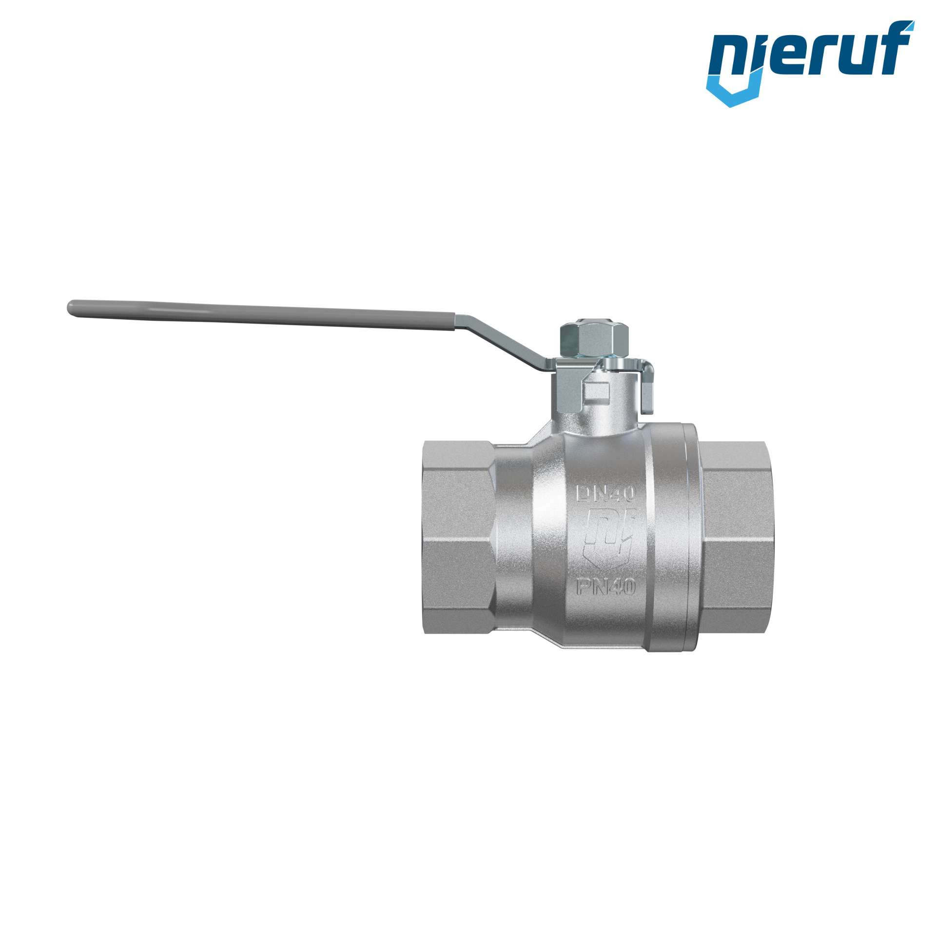 ball valve made of brass DN40 - 1 1/2" inch GK02 gas & water DVGW