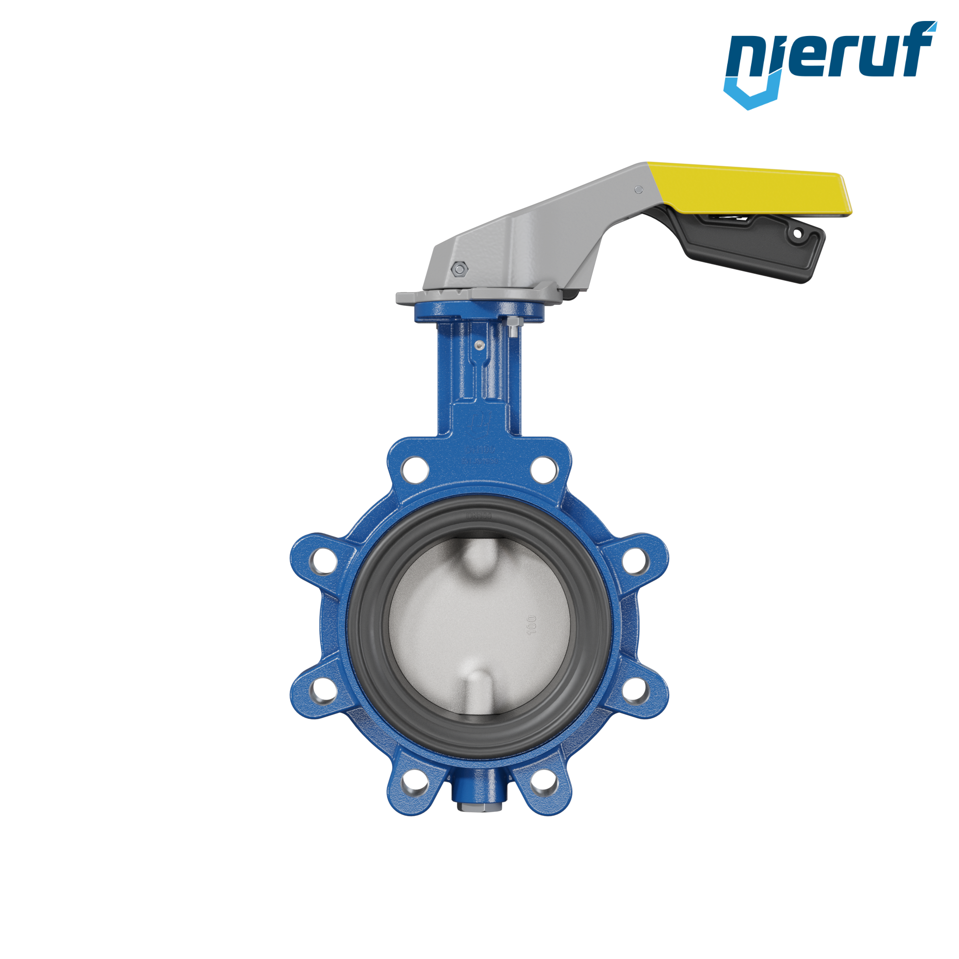 Butterfly valve AK02 DN 100 PN10-PN16 DVGW-gas