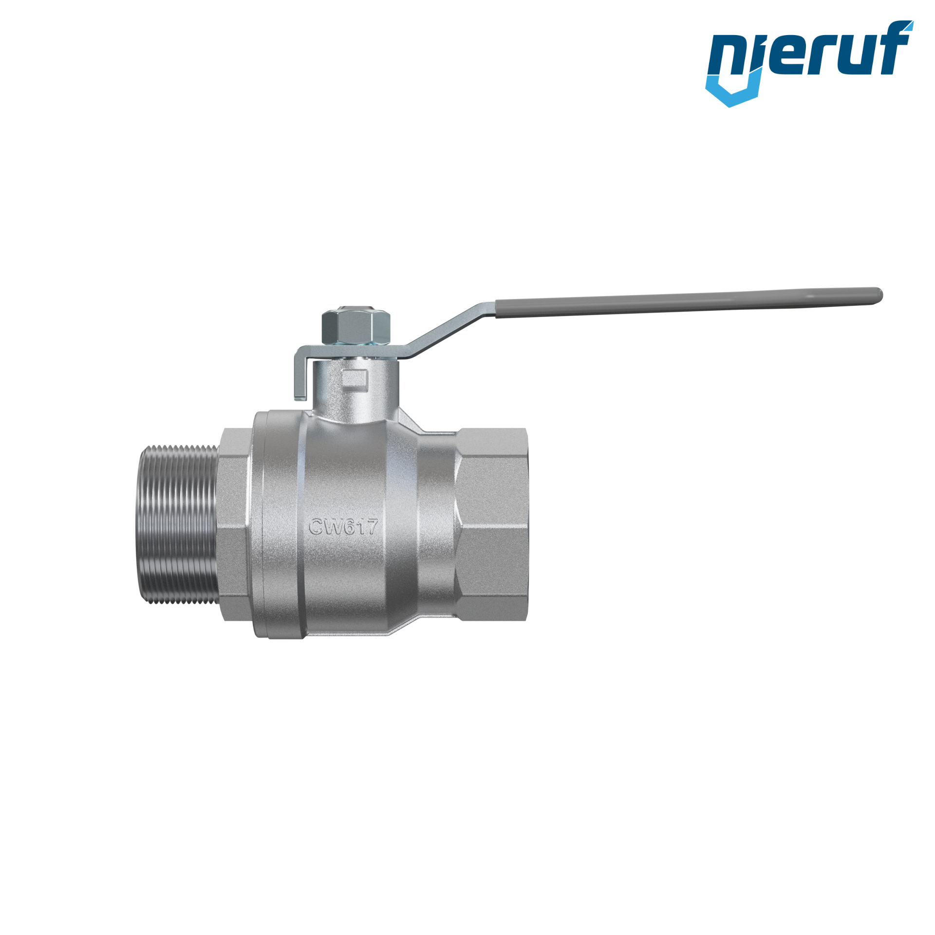 ball valve made of brass DN40 - 1 1/2" inch GK02 female thread