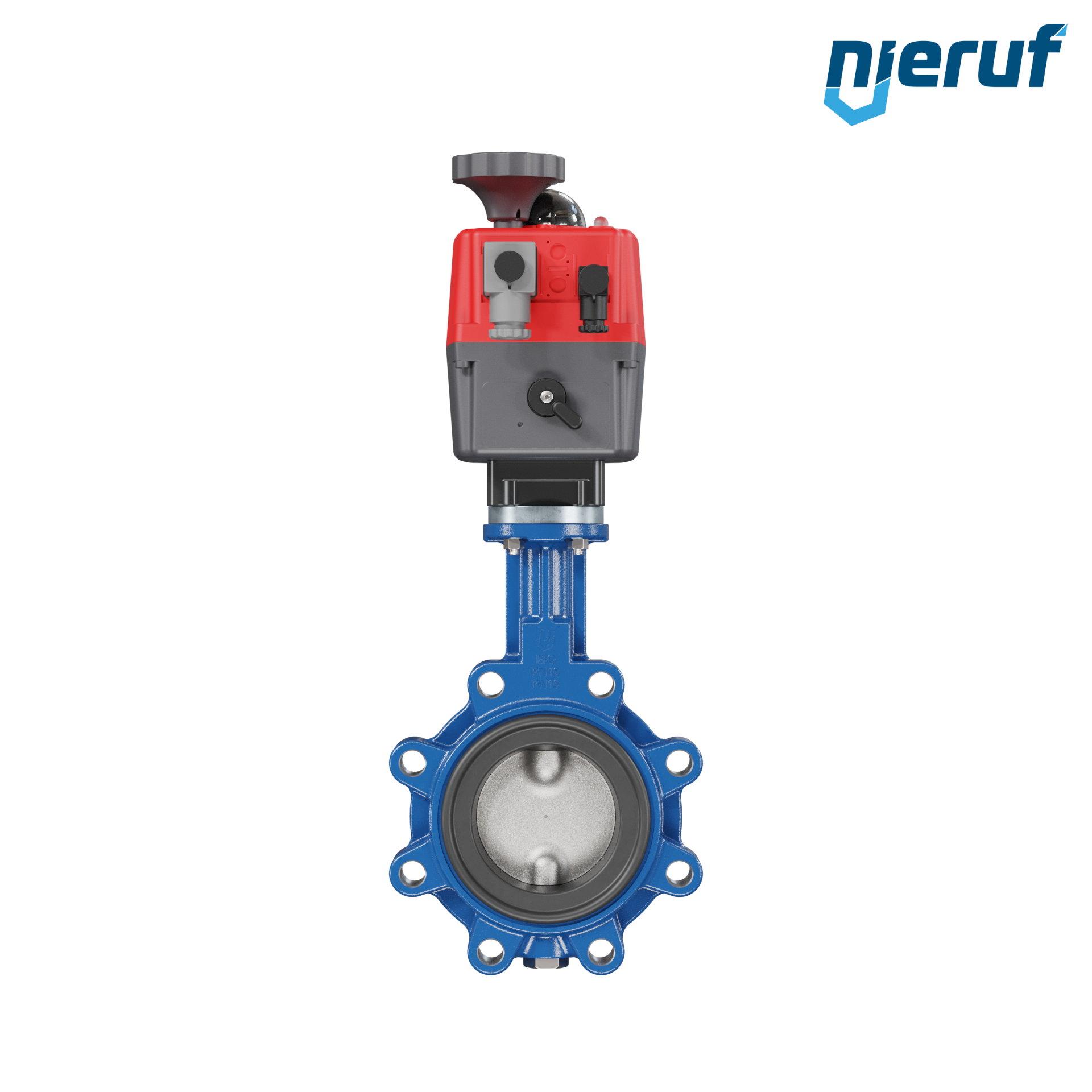 Butterfly valve DN 80 Lug type electric actuator 24-240V DVGW drinking water