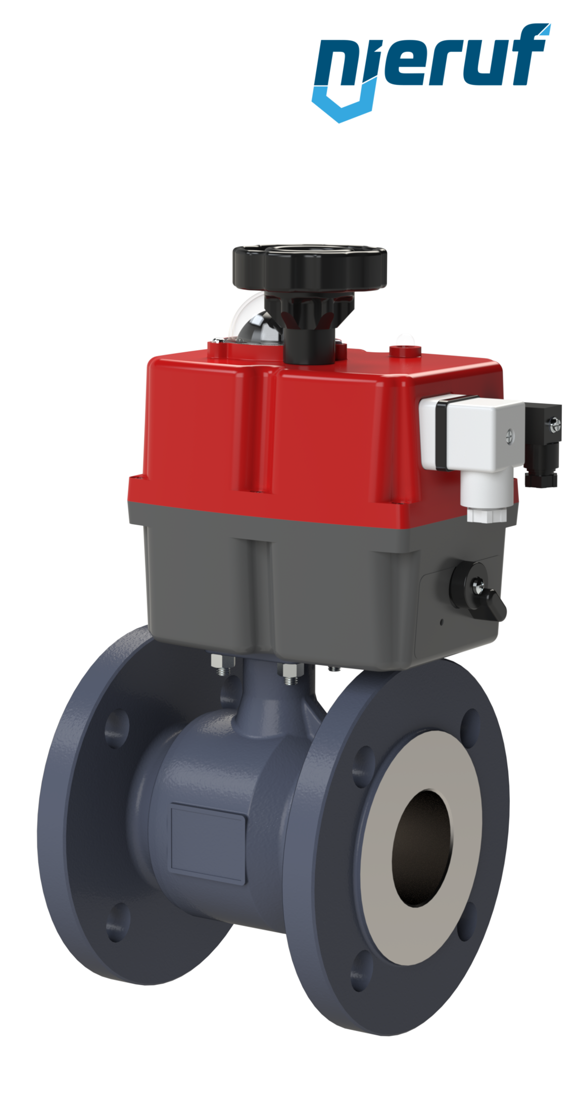 automatic-flange ball valve DN65 - 2 1/2" inch EK04 24-240V