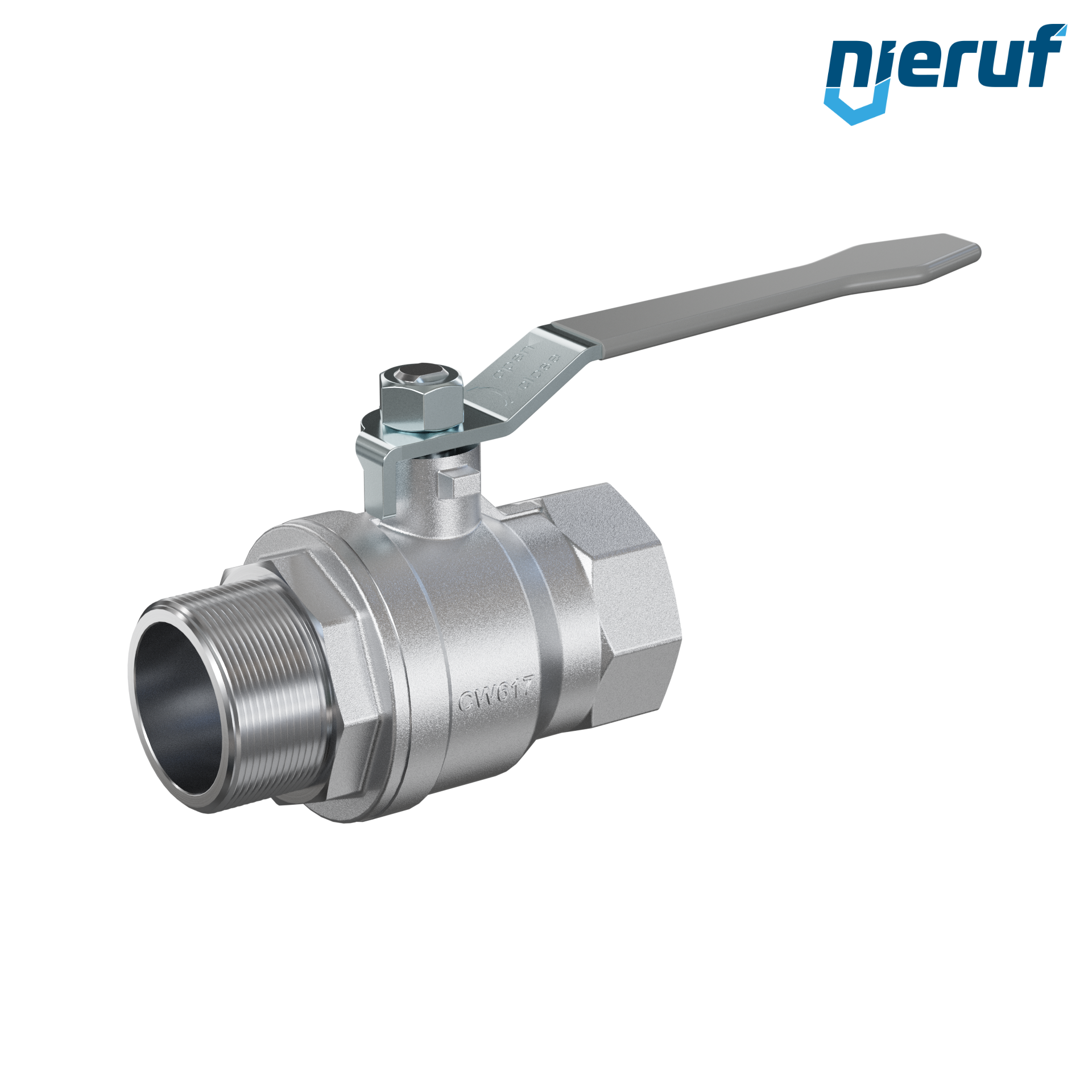 ball valve made of brass DN40 - 1 1/2" inch GK02 female thread