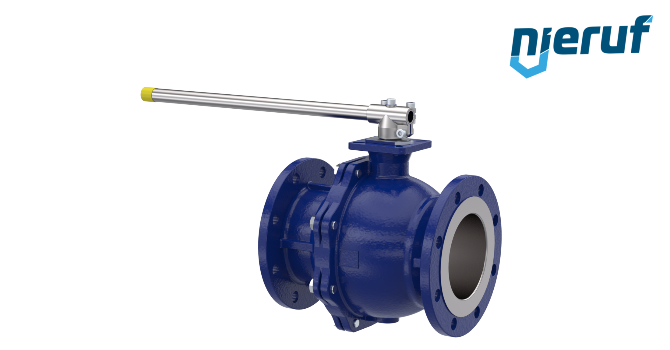 flange ball valve FK12 DN80 PN40 made of carbon steel 1.0619