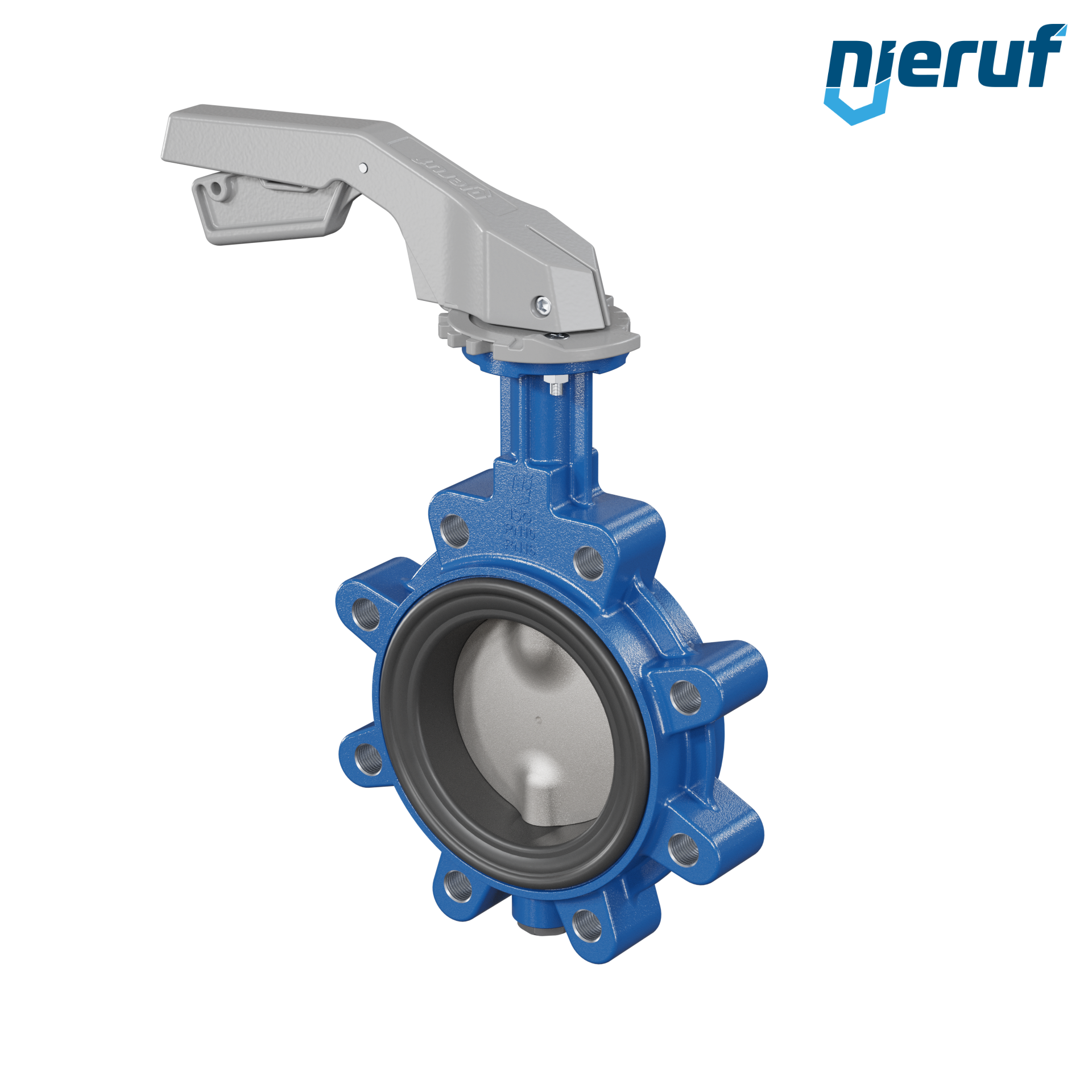 Butterfly valve AK02 DN 100 PN10-PN16 FPM