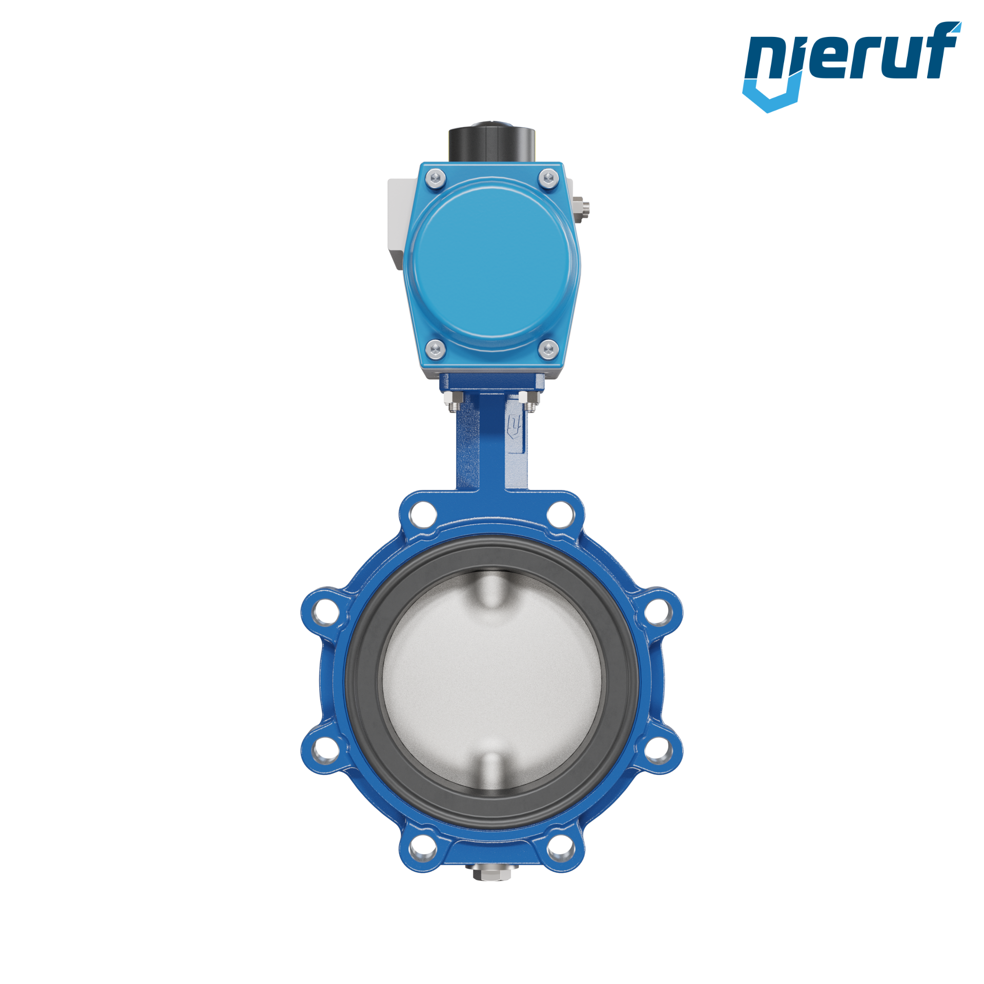 Butterfly valve DN 150 AK02 FPM pneumatic actuator double acting