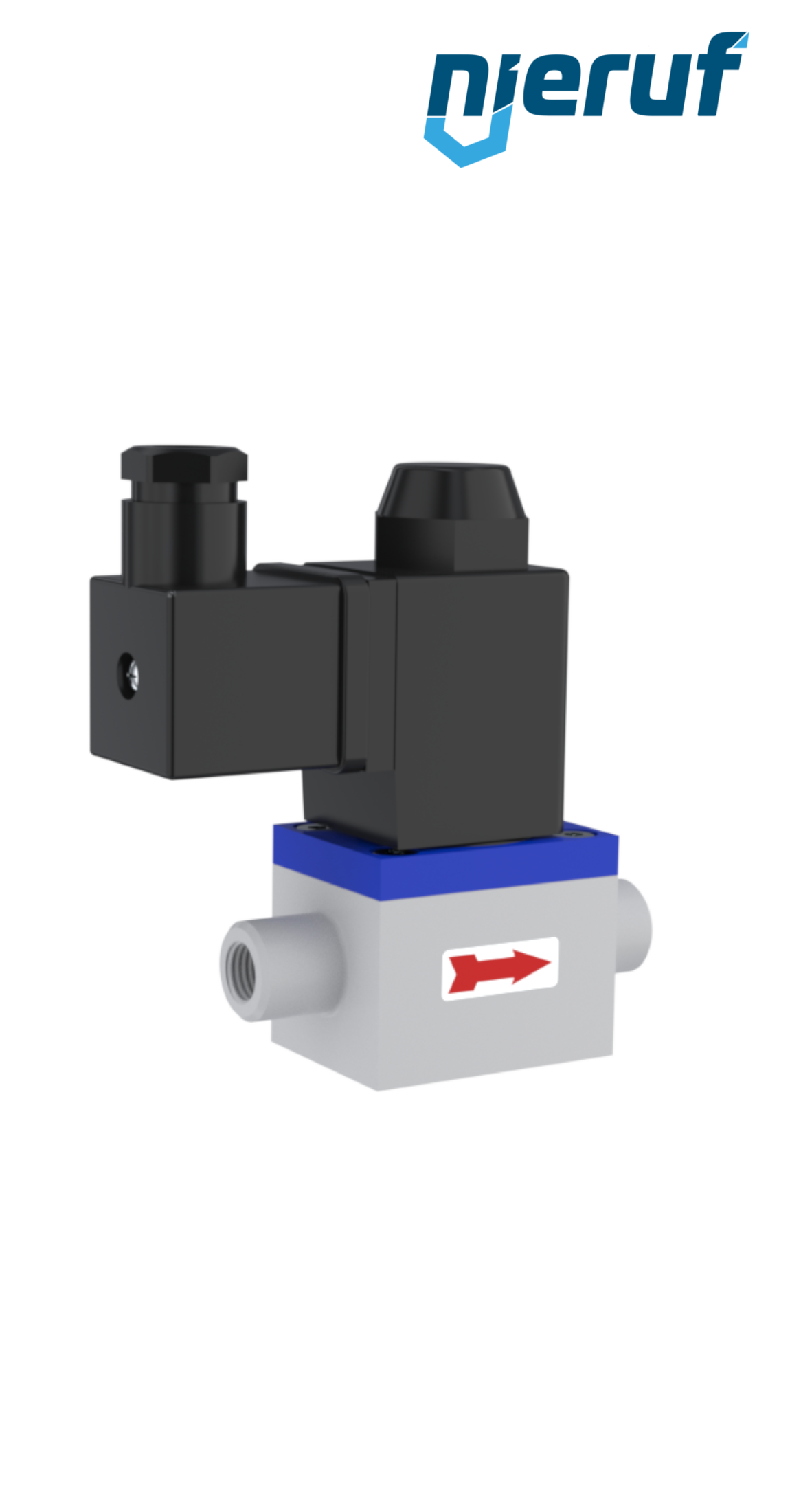 Solenoid valve PVC DN2,0 KV02 EPDM 230V 50Hz