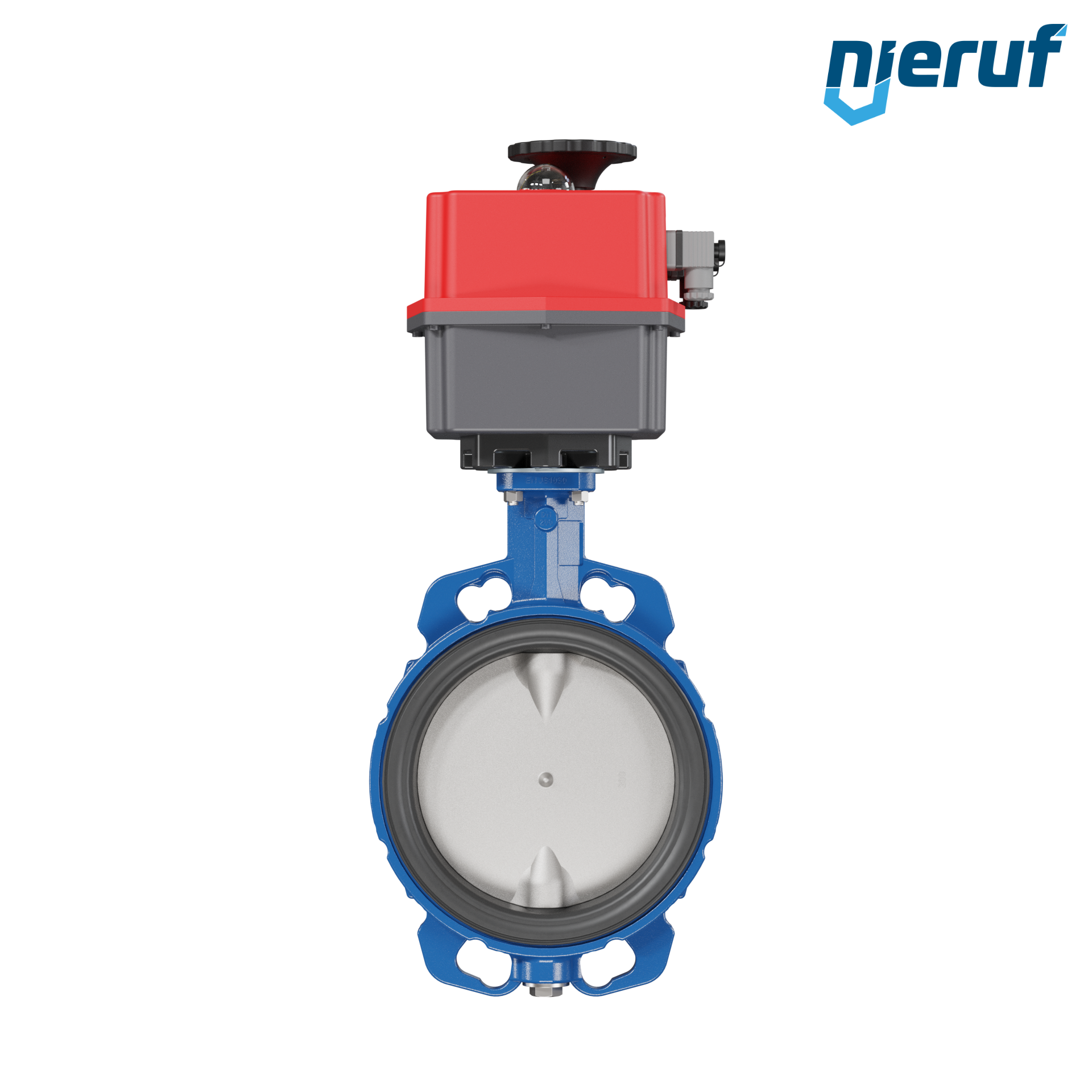 Butterfly valve DN 200 Wafer type electric actuator 24-240V DVGW drinking water