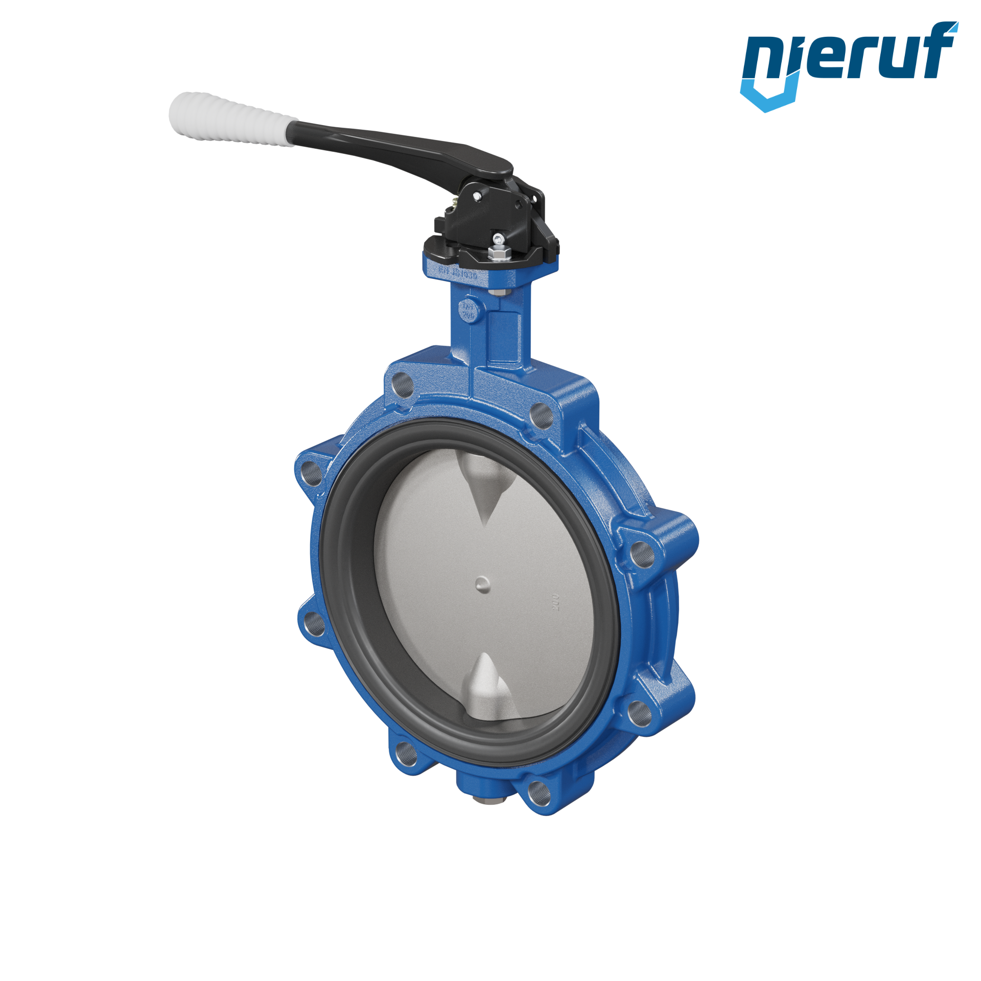 Butterfly valve AK02 DN 200 PN10 FPM