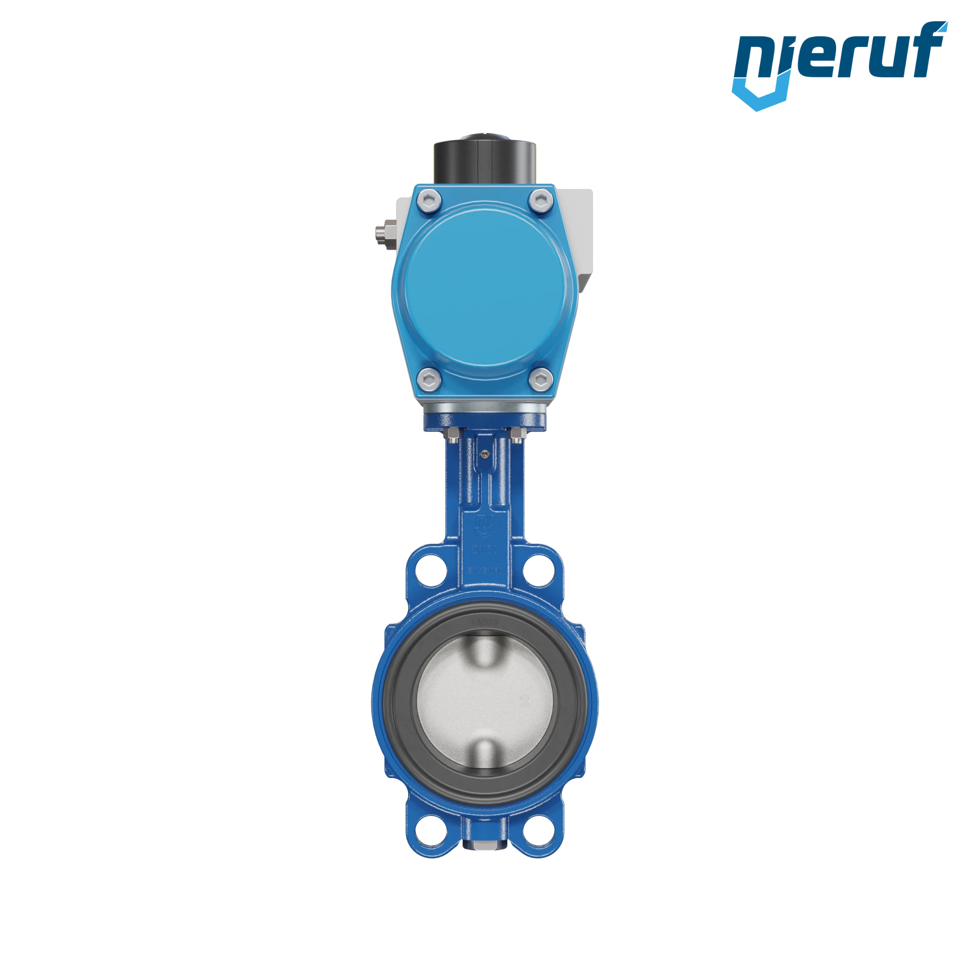 Butterfly valve DN 80 AK01 EPDM DVGW drinking water, WRAS, ACS, W270 pneumatic actuator single acting normally closed